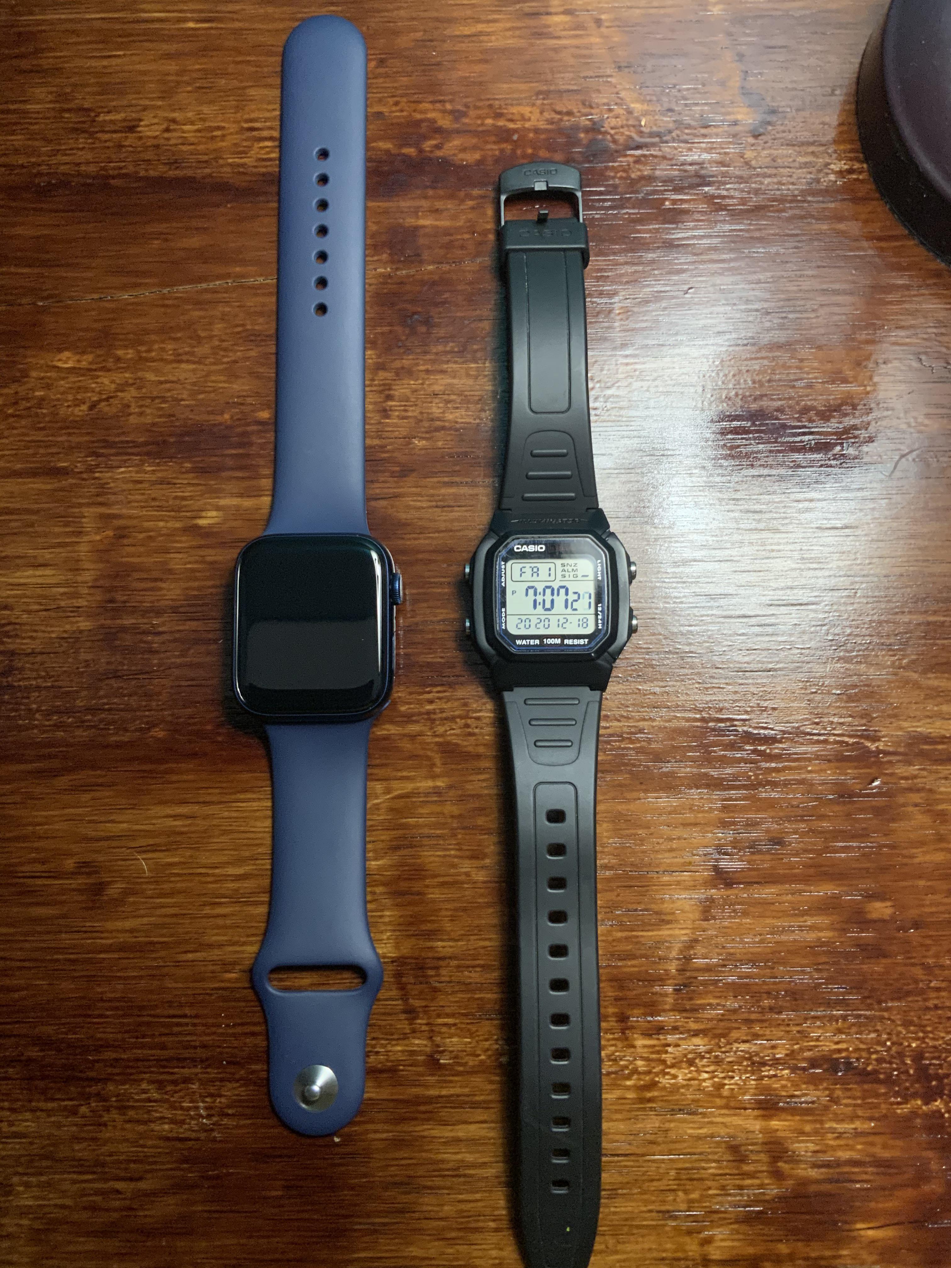 Finally! Arrived yesterday, first Apple Watch, Blue S6 44MM. Any advice