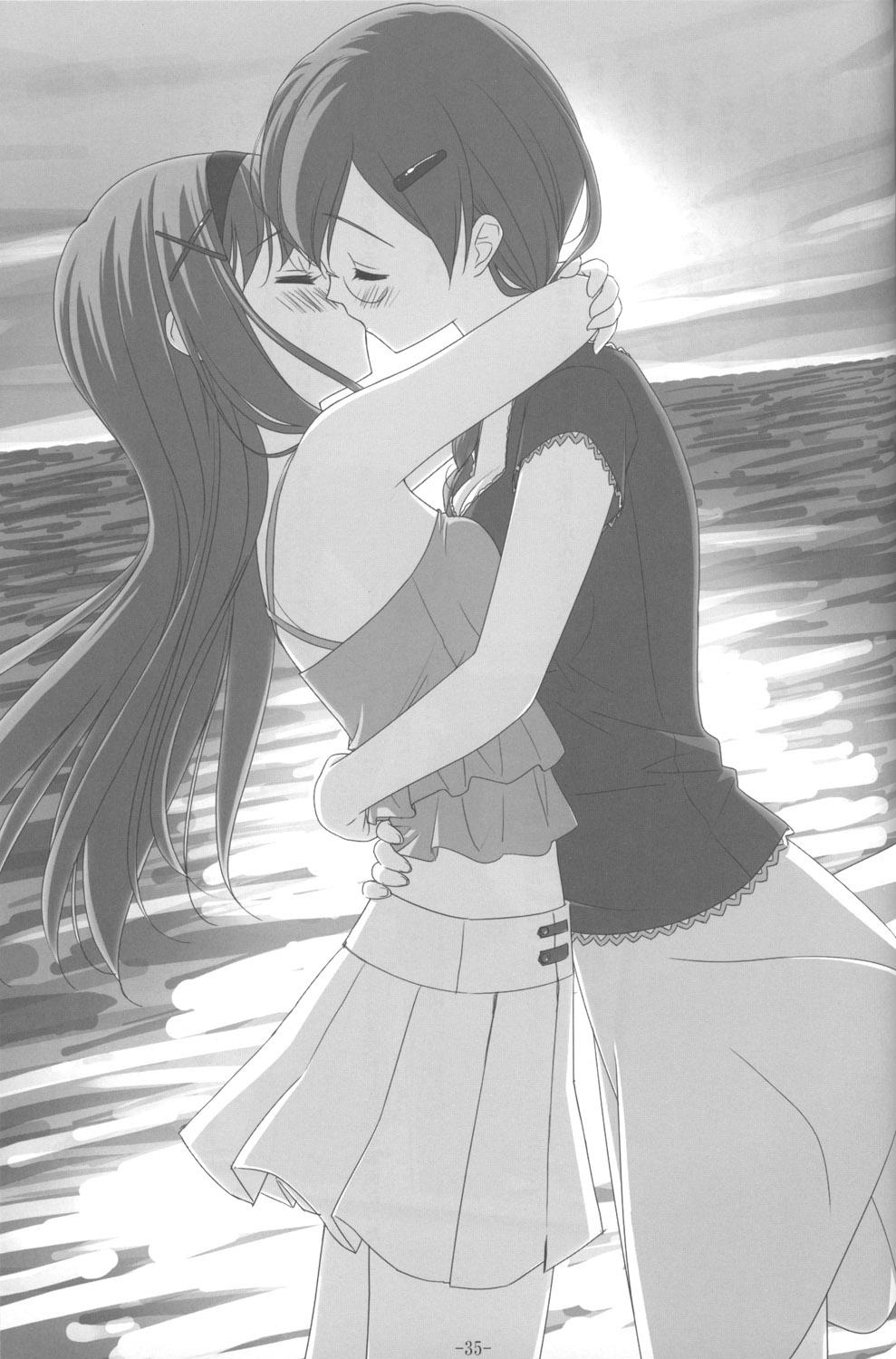 Kissing at the beach [Sono Hanabira ni Kuchizuke wo] wholesomeyuri