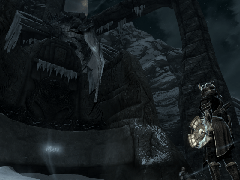 Ran into a friendly dragon that never attacked me, so I took the time to take this screenshot