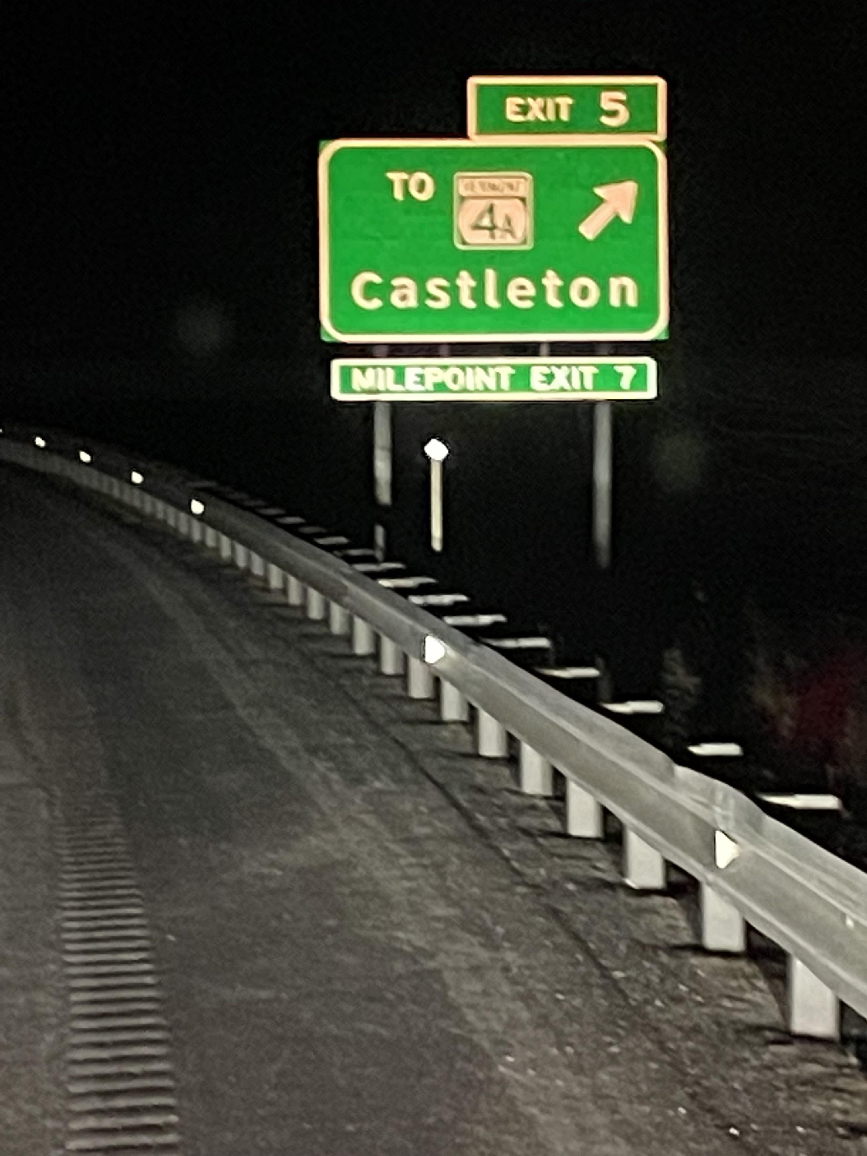 Driving through Vermont right now, and well… There’s this. Time chasers