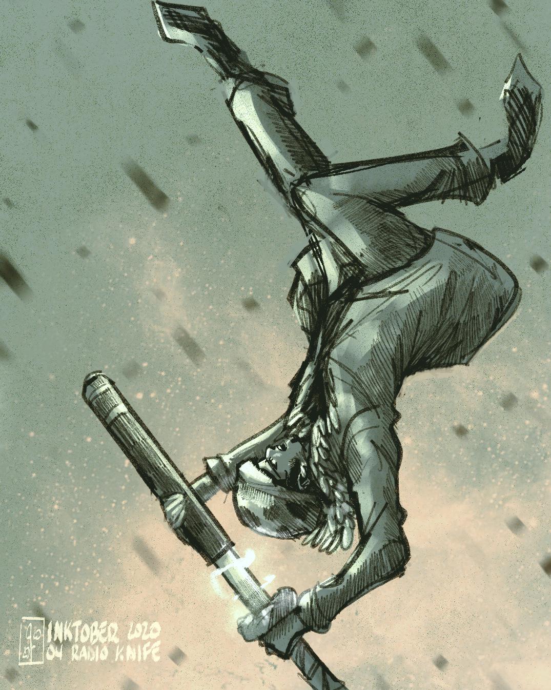 We need a little more Radio Knife in our lives, so I drew that. r