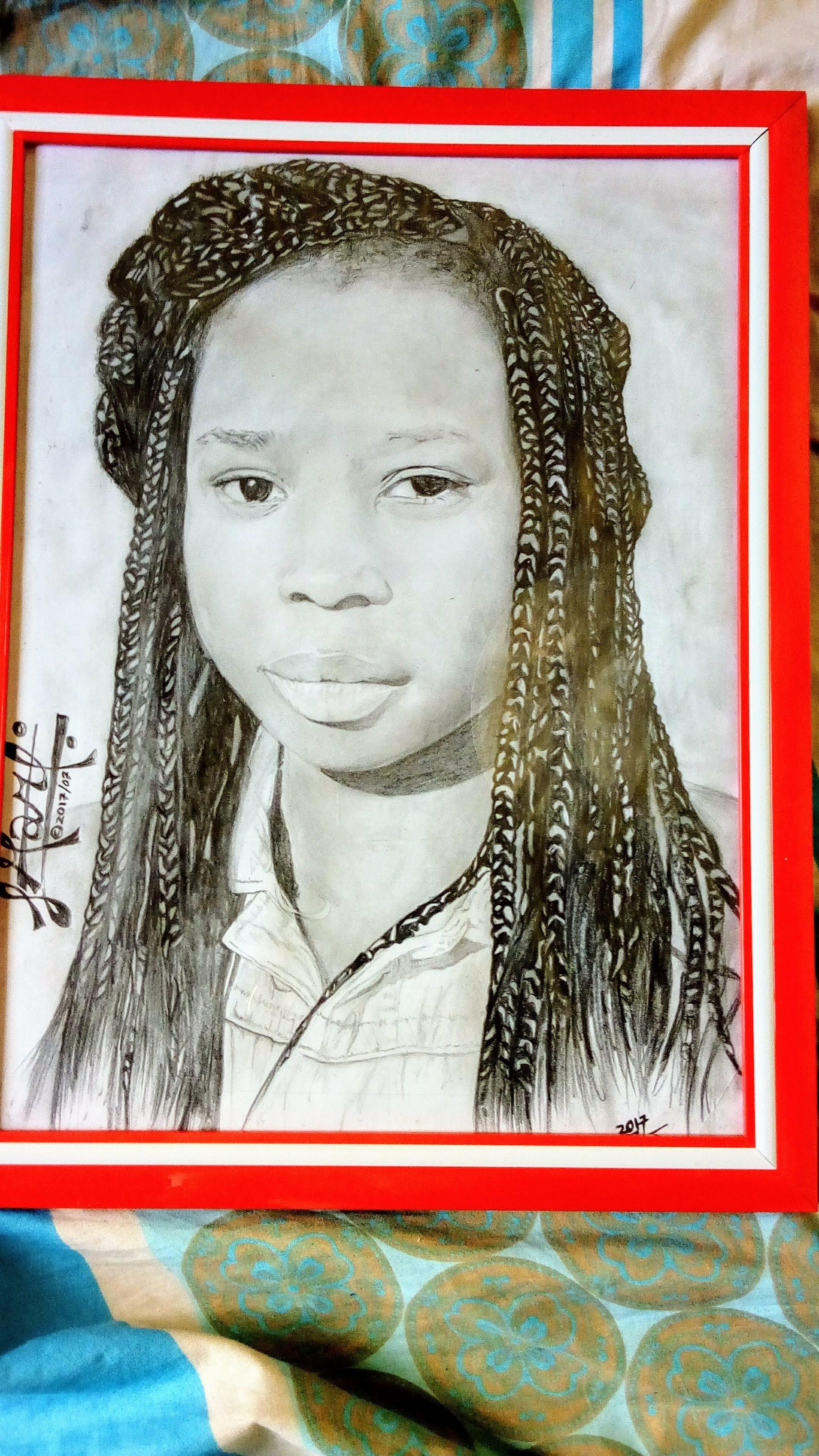 Nairobi pencil artist. Commissions open r/Kenya