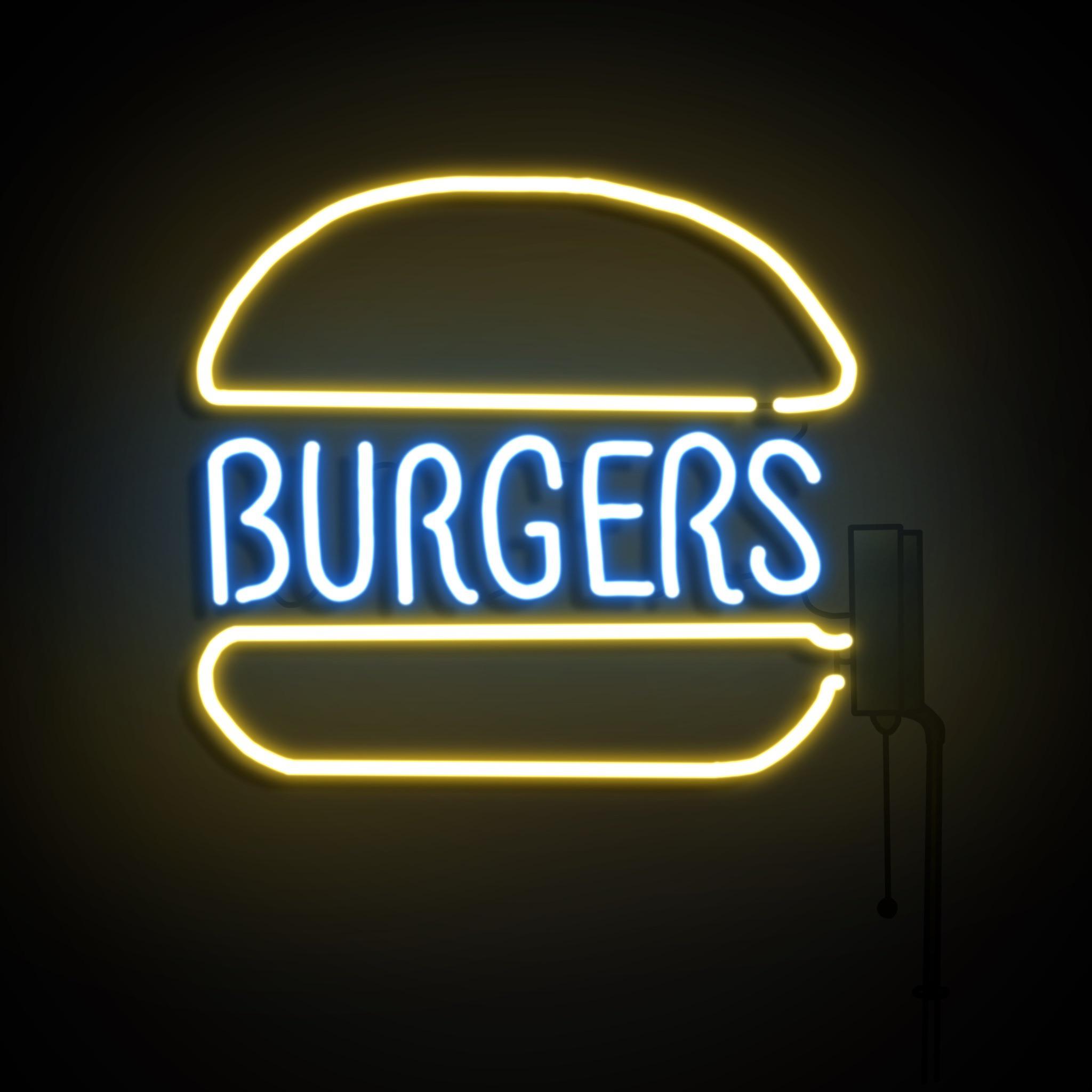 Burgers Neon Sign r/BobsBurgers