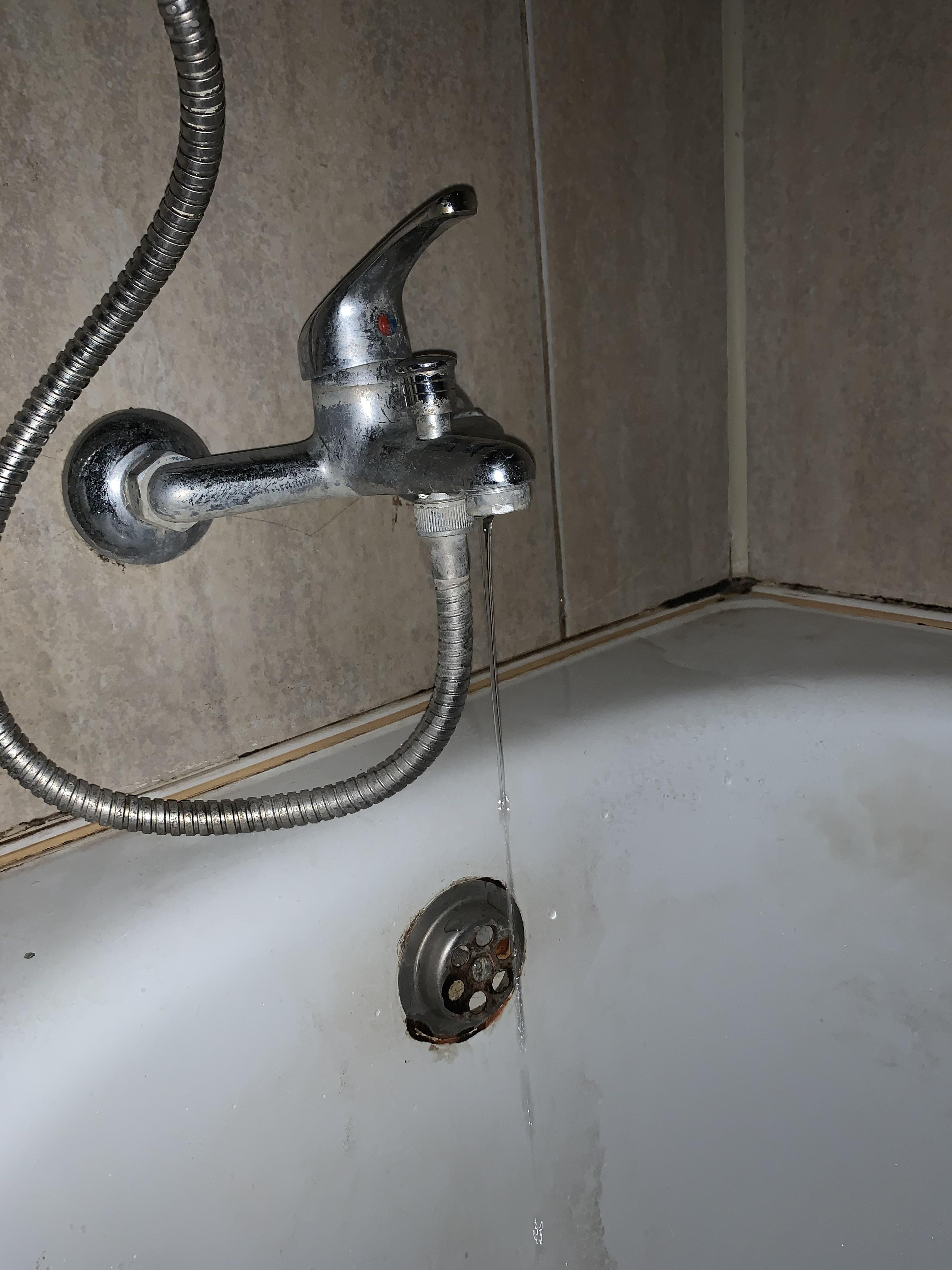 Just got home after a month out to find the water running in the