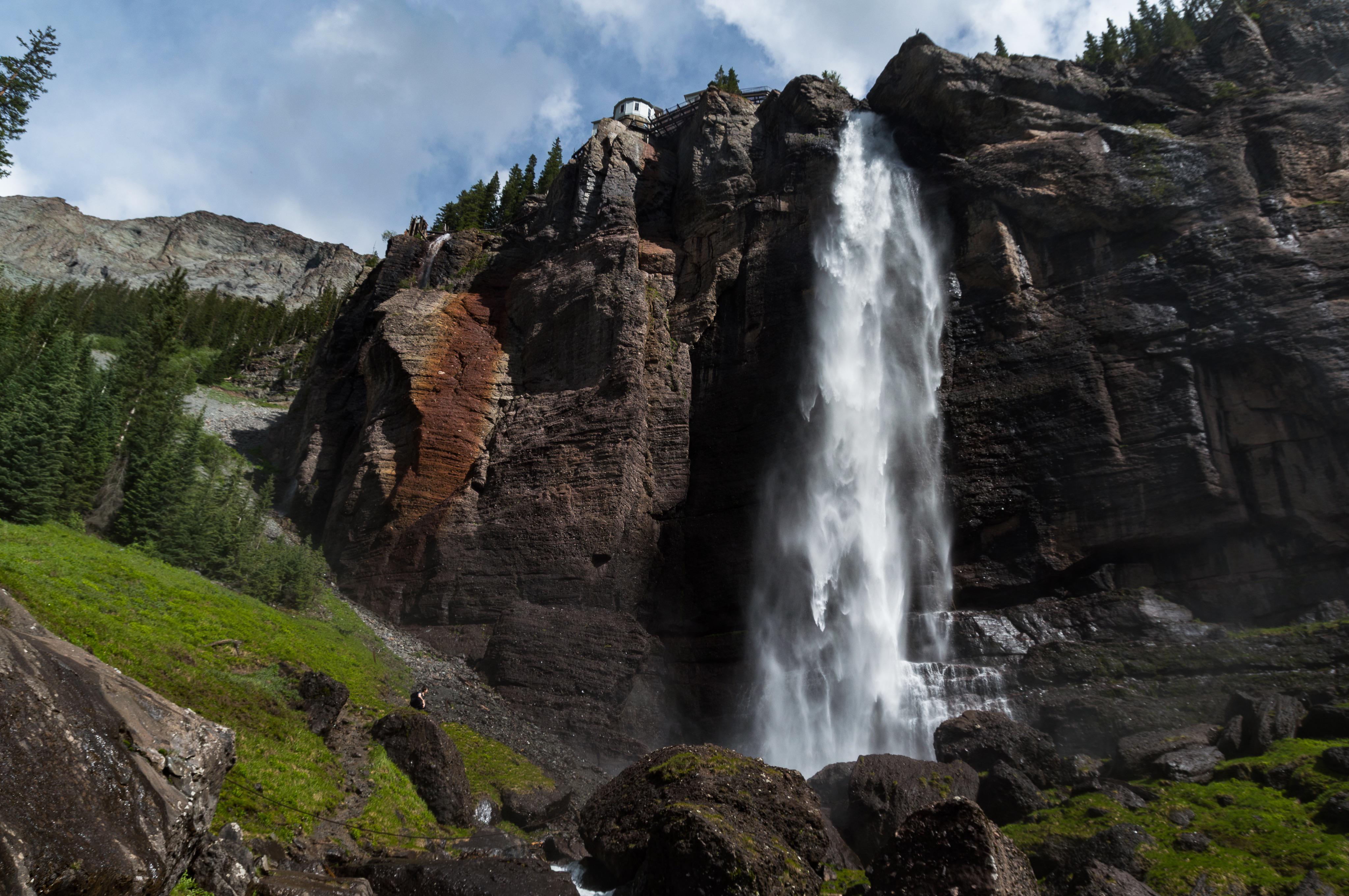 Bridal Veil Falls, Telluride, Colorado r/Waterfalls