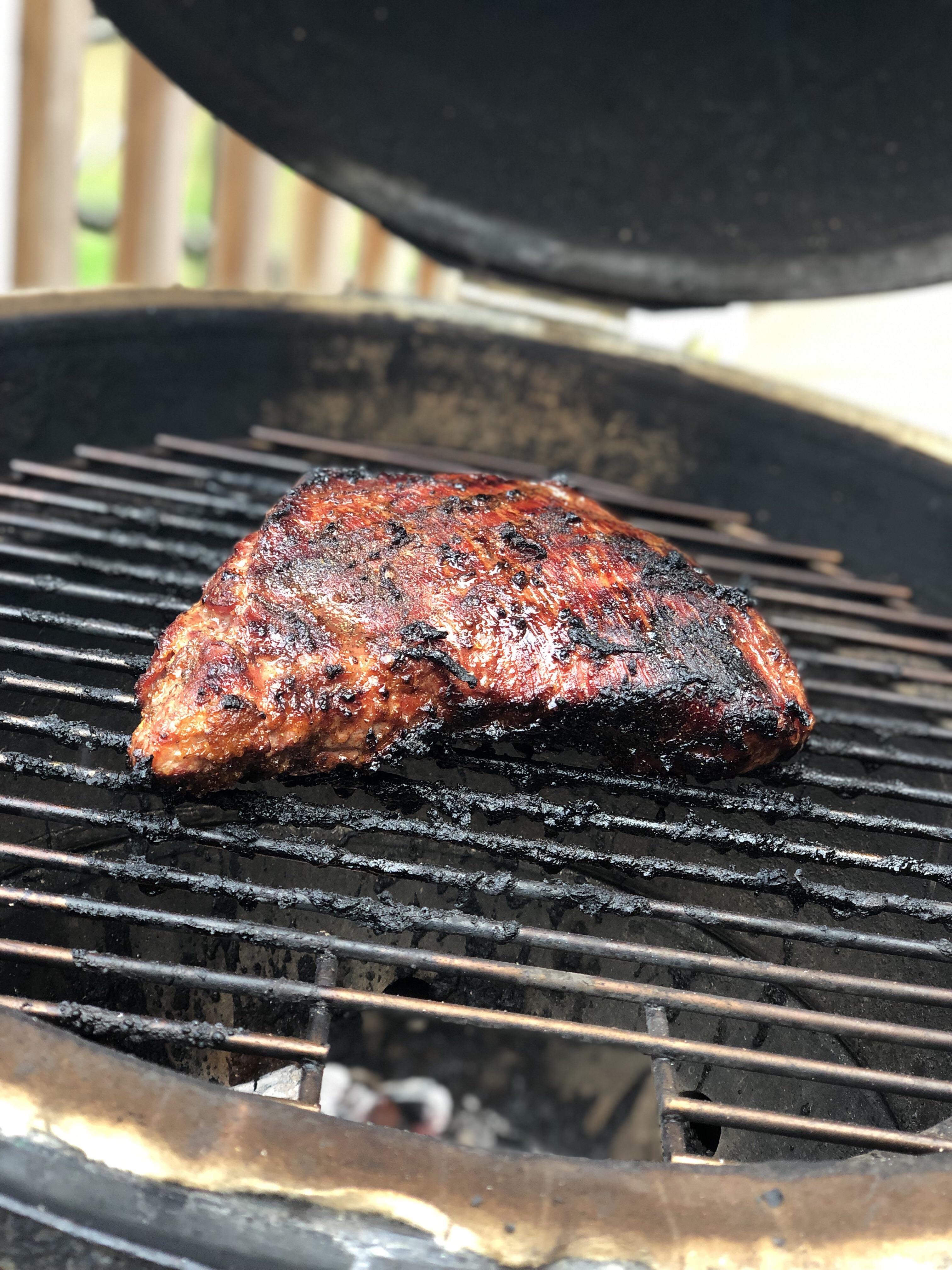 Marinated Tri Tip on the Kamado r/FoodPorn