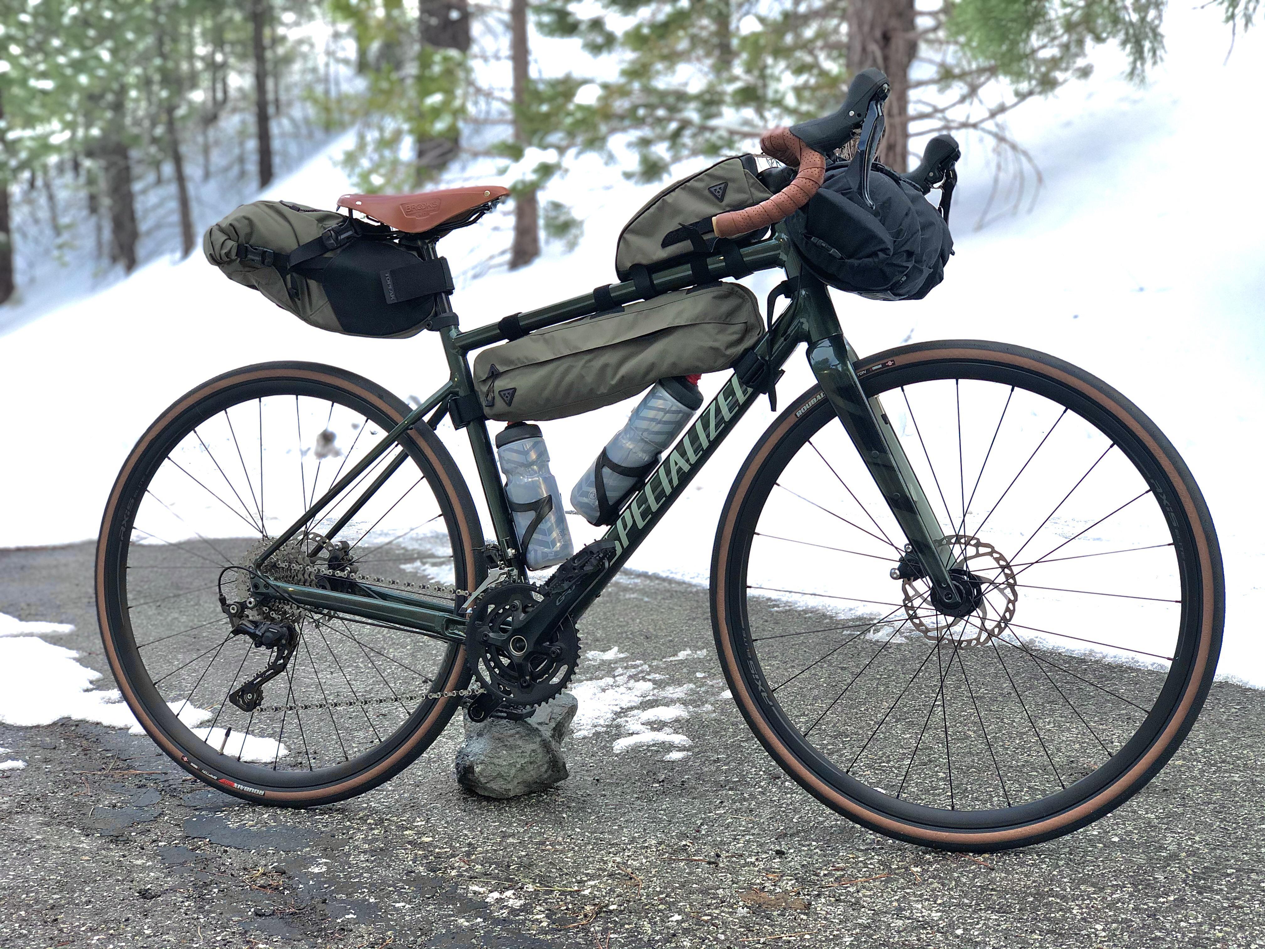 Specialized Diverge Elite ready for her first Bikepack trip. r