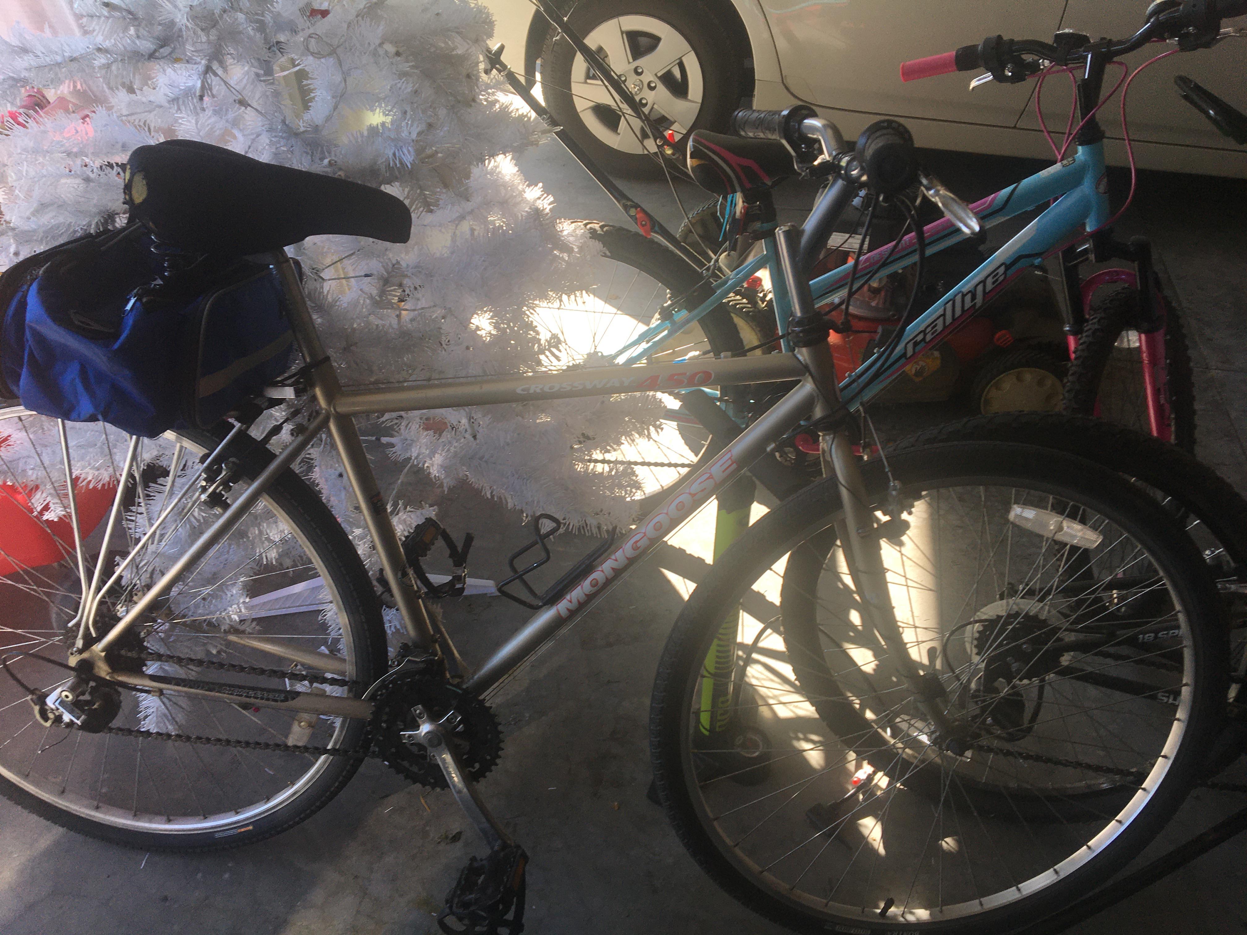 I got this old Mongoose Crossway 450 last year from my papa, I wanna