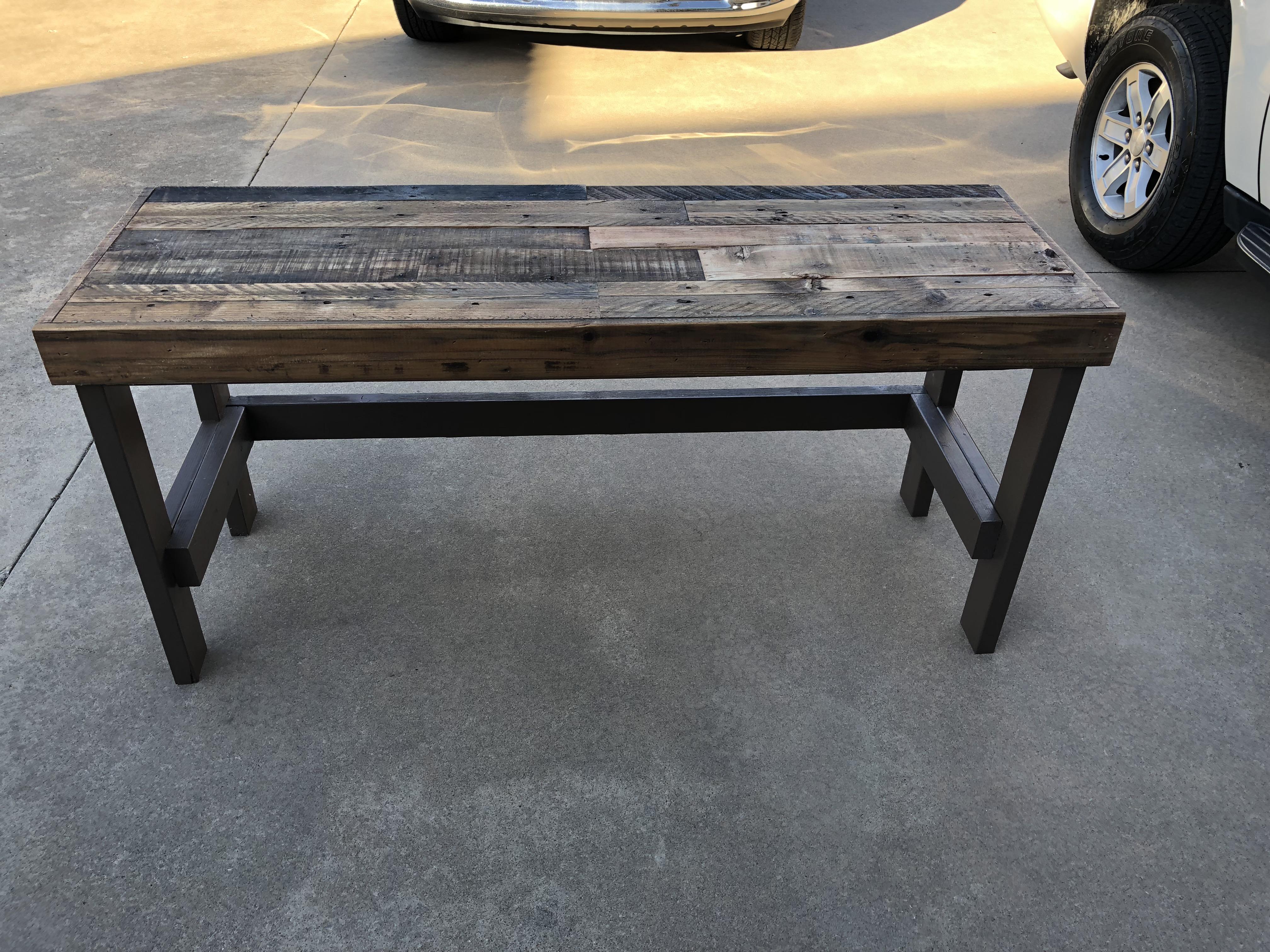 Very first project! It’s a little rough but it is my own! Computer desk