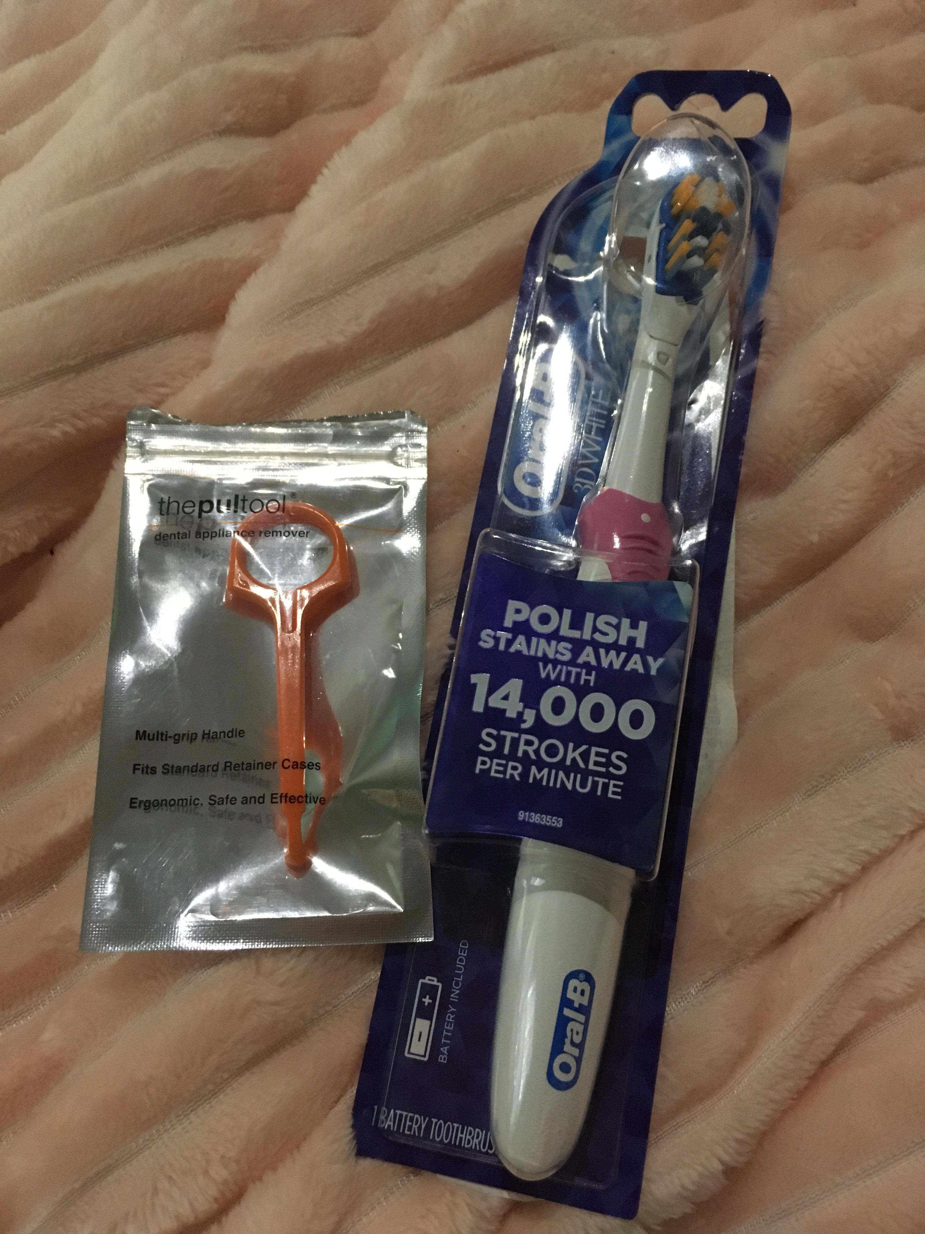 Invisalign starter pack ortho key and travel electric toothbrush r
