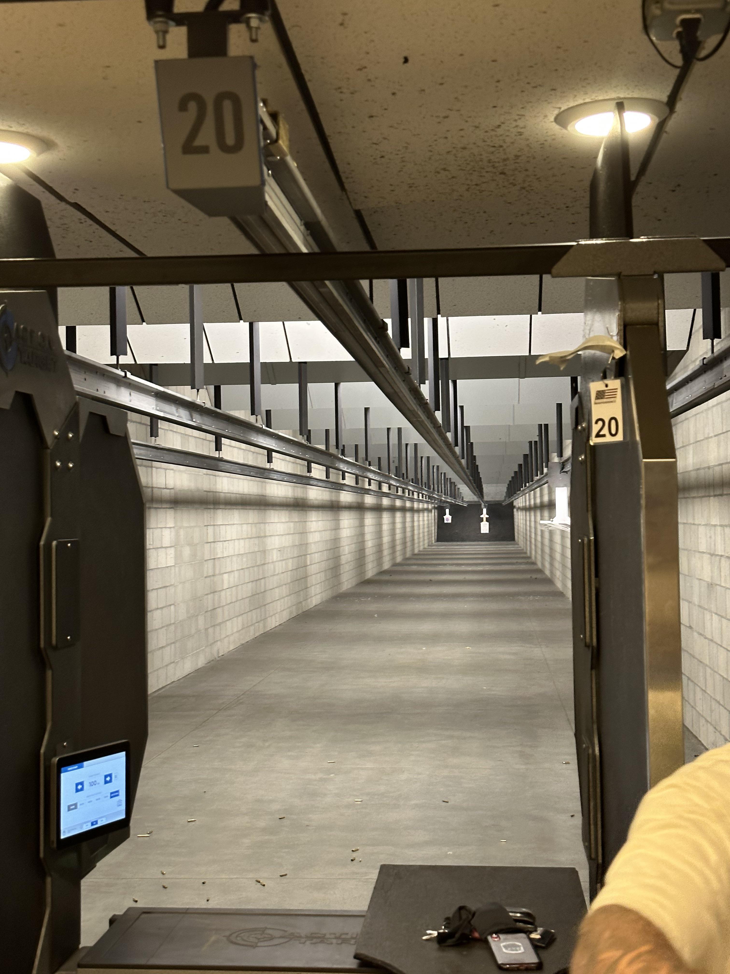 The only 100yd indoor rifle range in the Pacific North West one mile