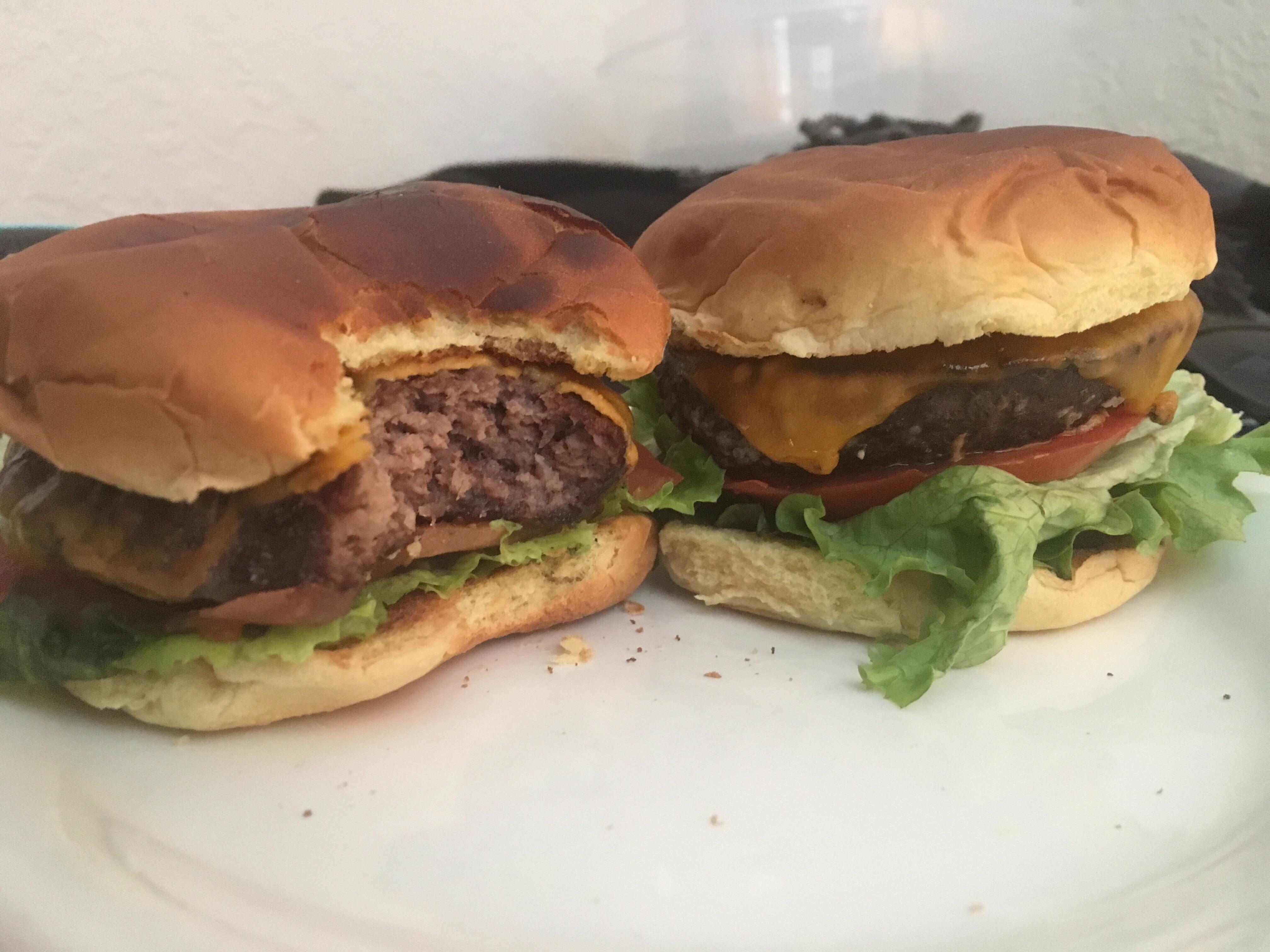 Dry aged burgers for breakfast r/burgers