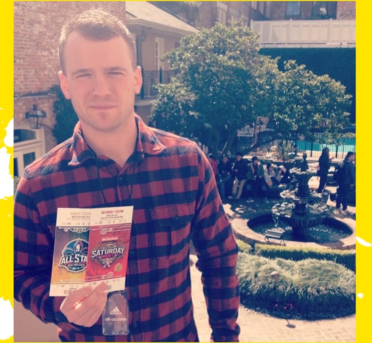 So you saw a picture of Sean Evans with hair the other daaayyyyyyyy