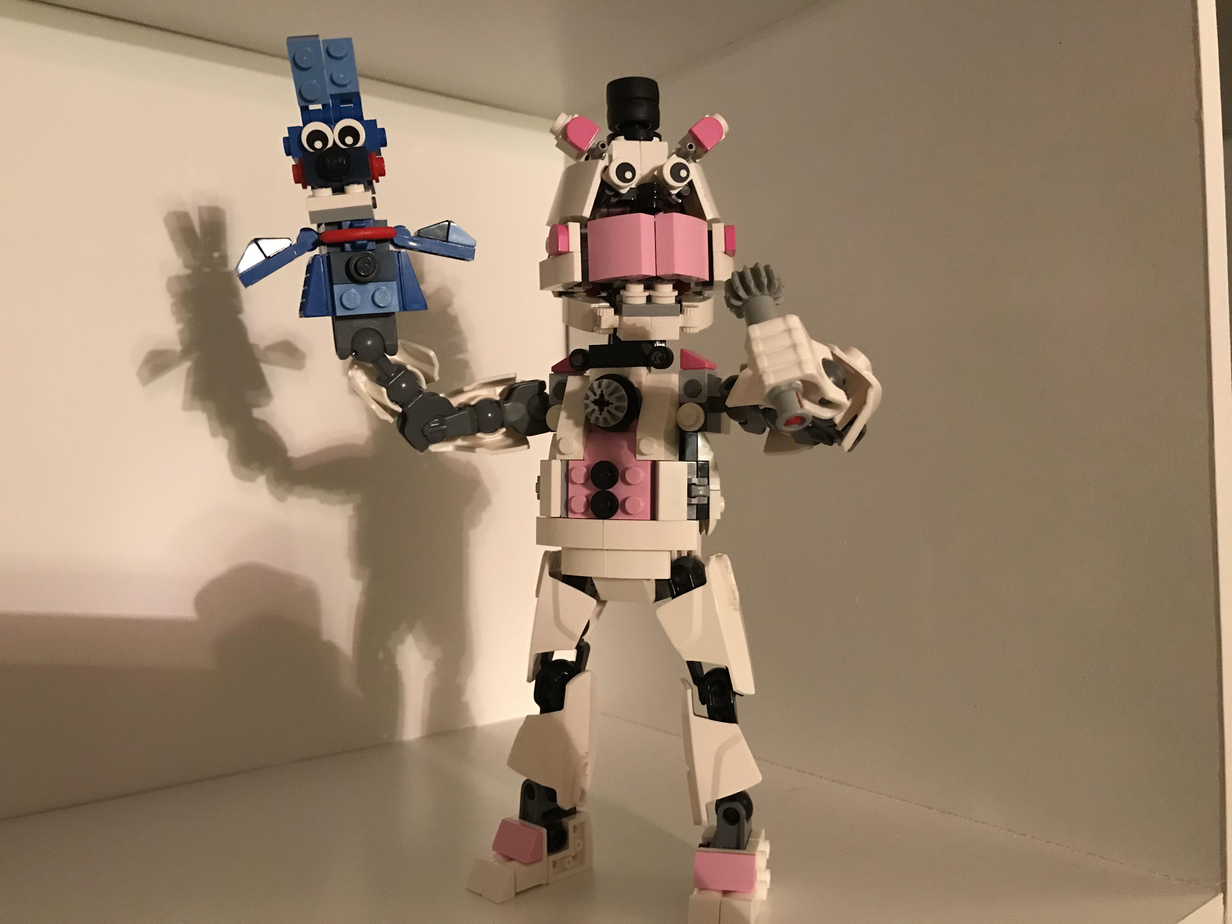 Funtime Freddy MOC from Five Nights at Freddy’s Sister Location! lego