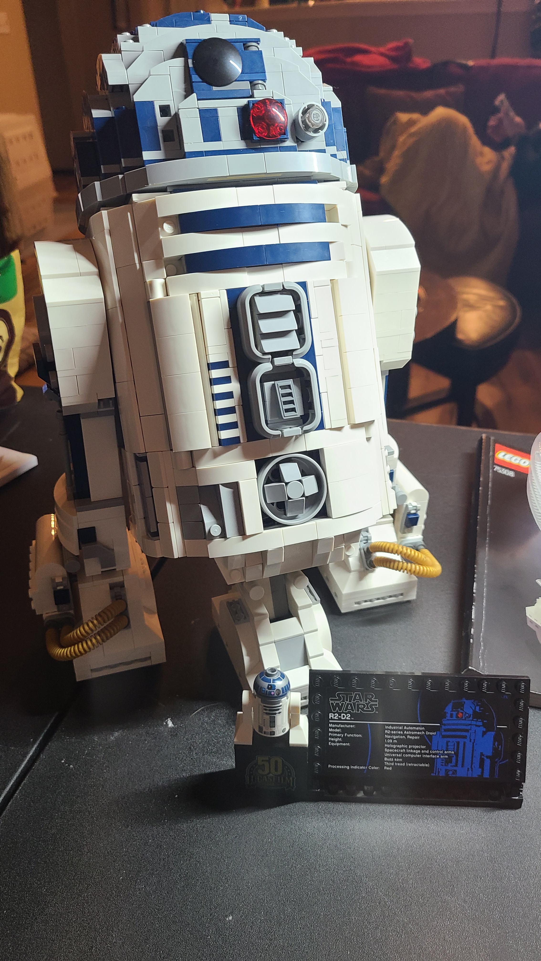 Lego R2d2 50th anniversary collection! 🙂 r/StarWars