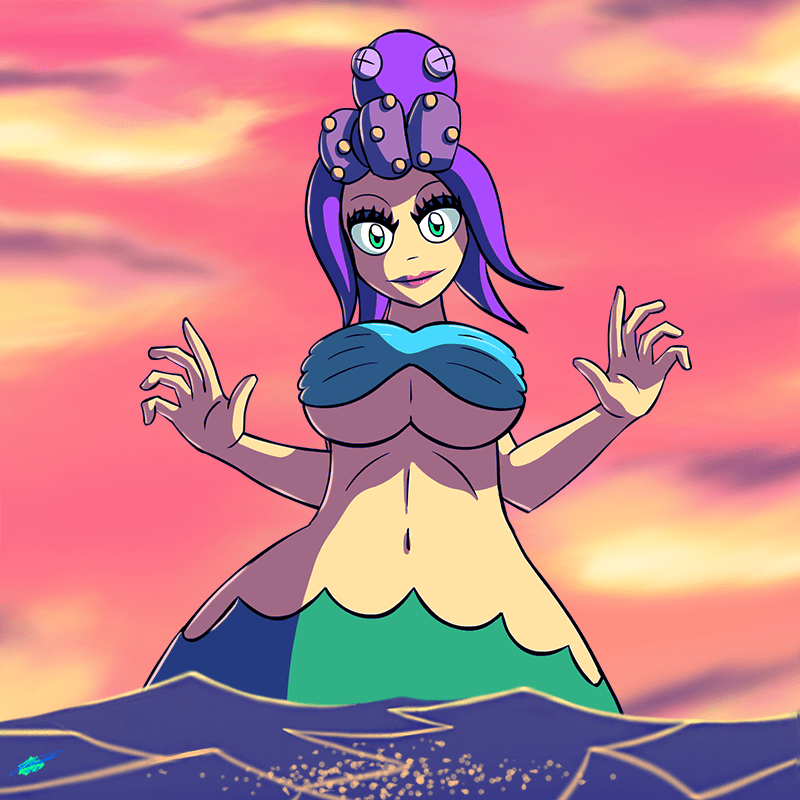 Cala Maria | Cuphead Fanart : Cuphead