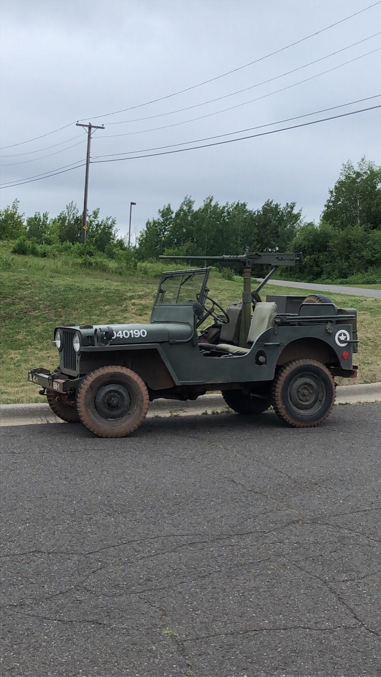 Old military Jeep spotted in Northern Minnesota r/Jeep