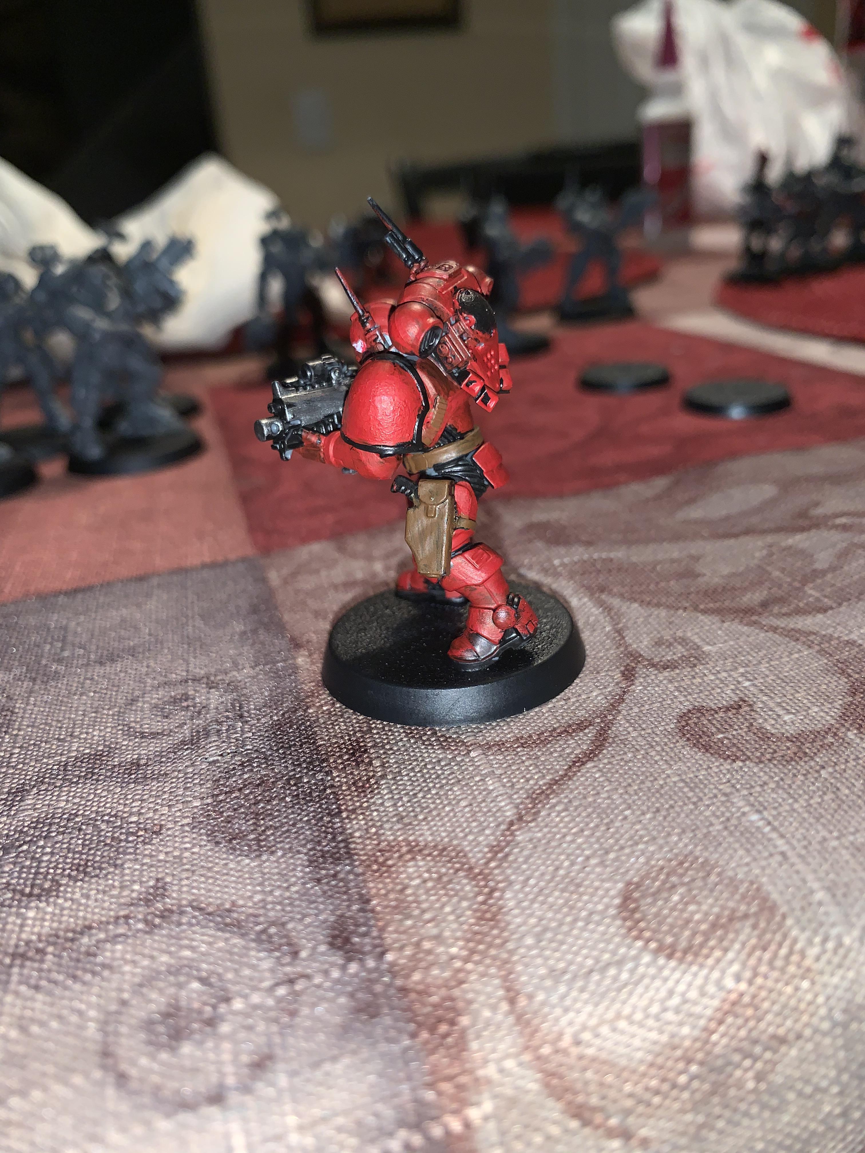 Second go around at painting. This time with actual citadel paints