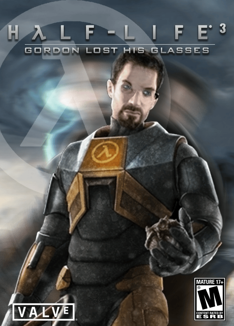 HALF LIFE 3 LEaked COVER OMGMGMGMMG (i spent way too much time on this