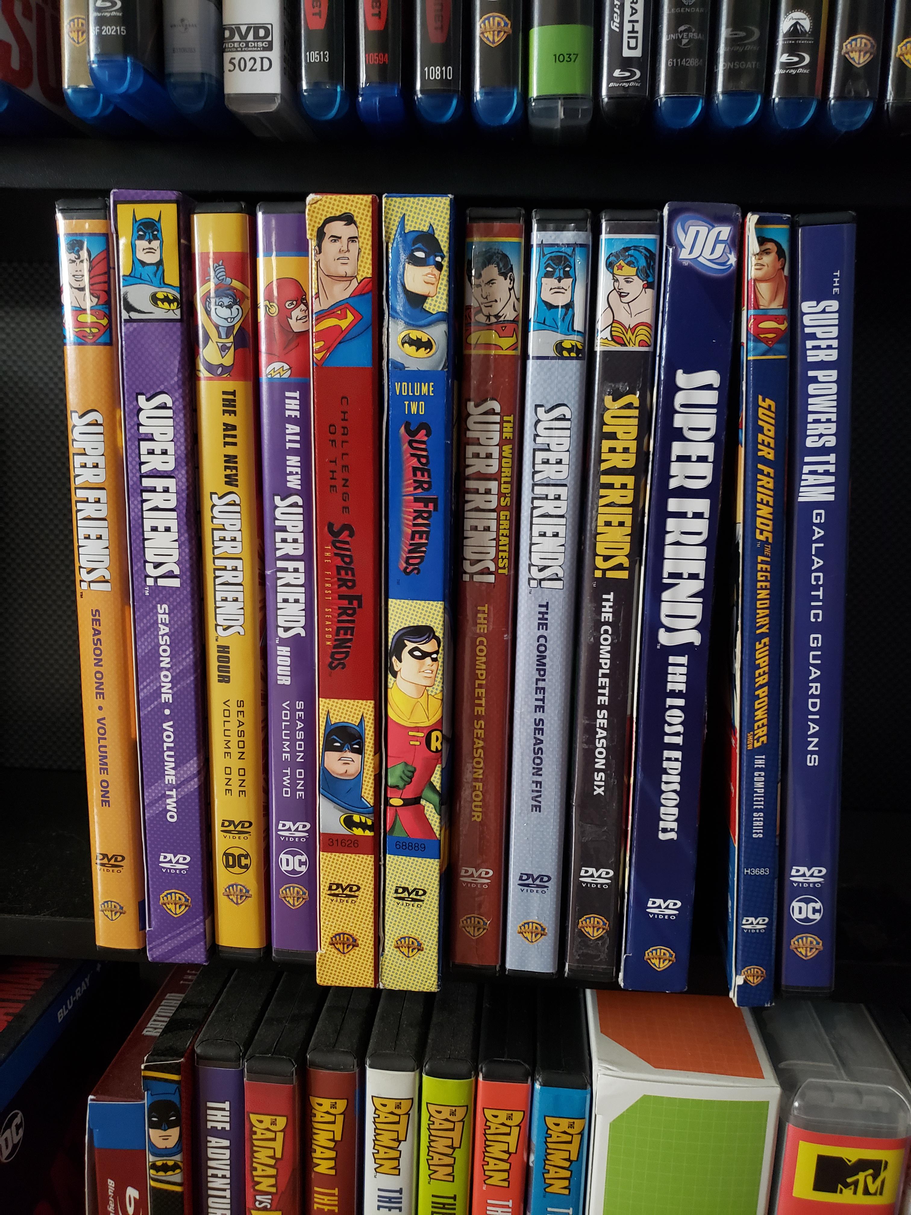 Got season 6 in and that completes all 9 seasons of Super Friends. One