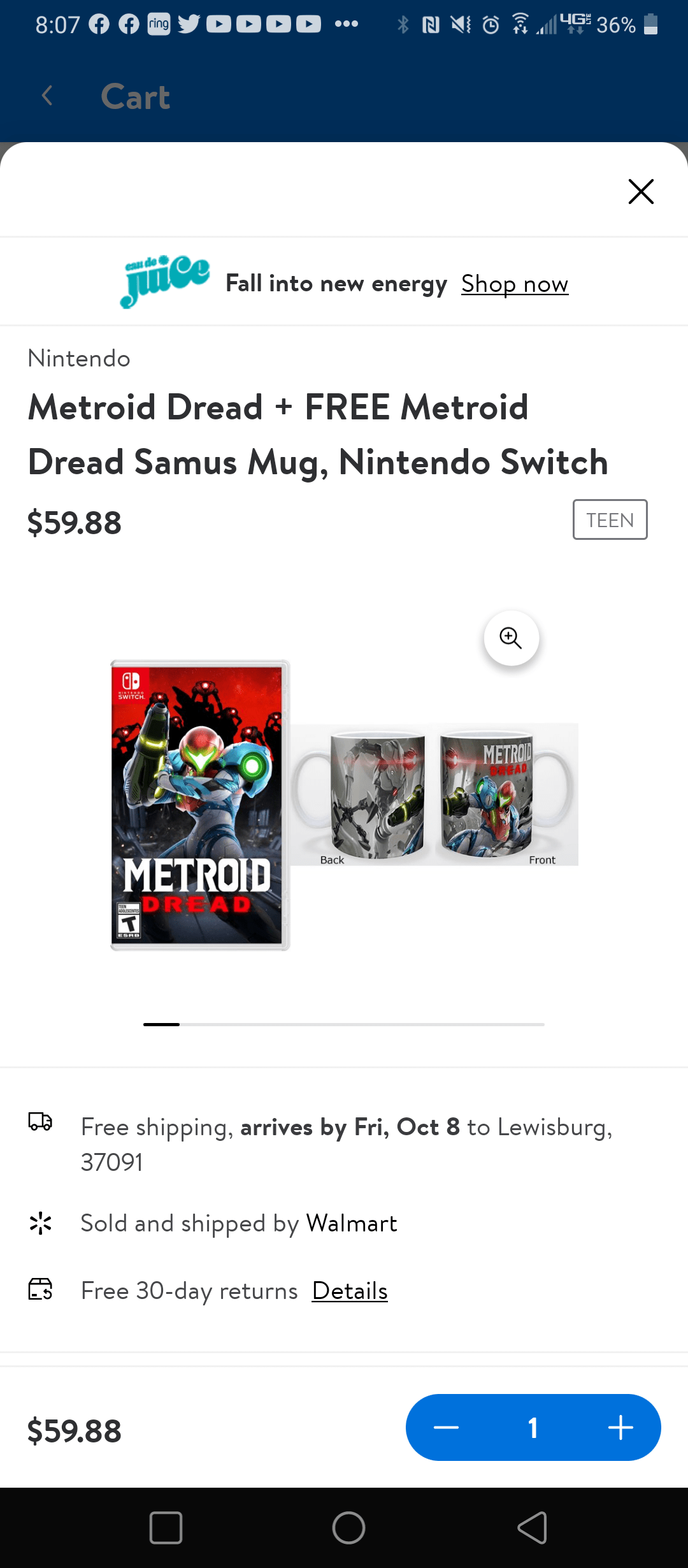 Anyone else get the Walmart pre order? r/Metroid