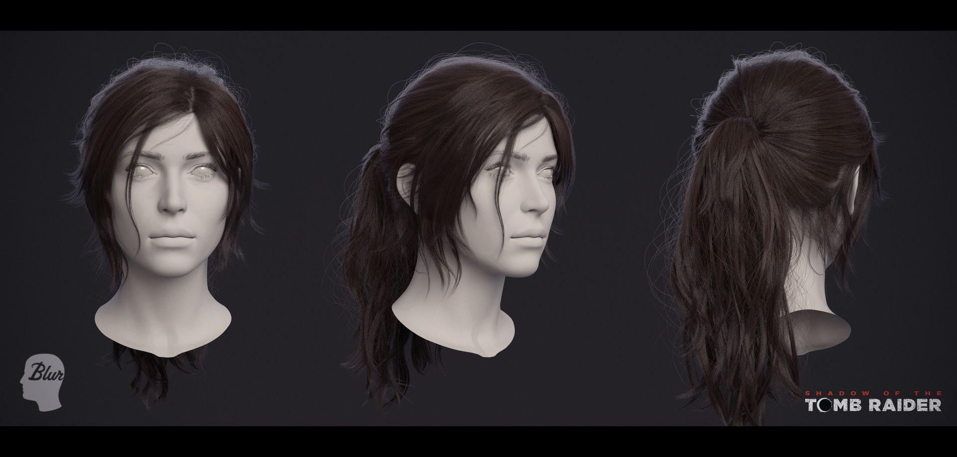 Perhaps the cosplayers can help with this; I want hair like Lara’s, so