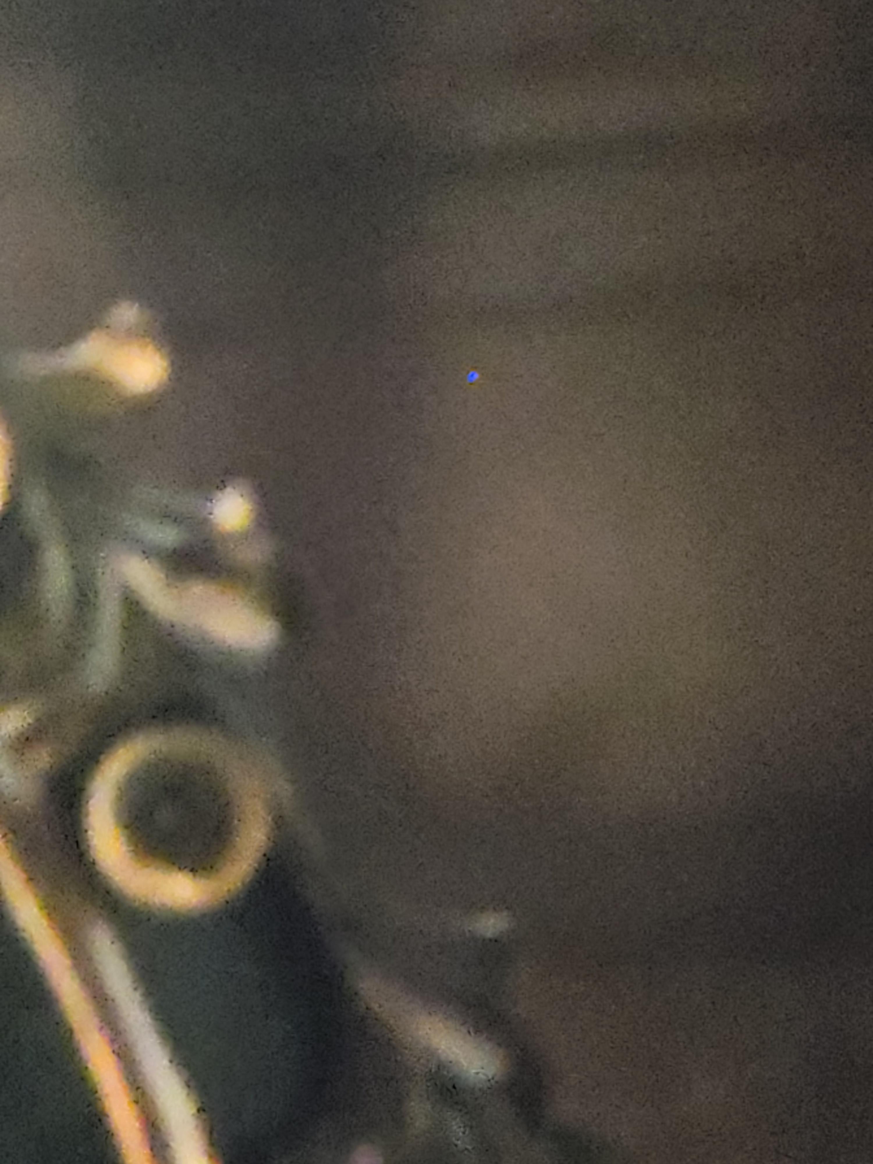 There is a blue dot in my theaters showing of shang chi and its all i