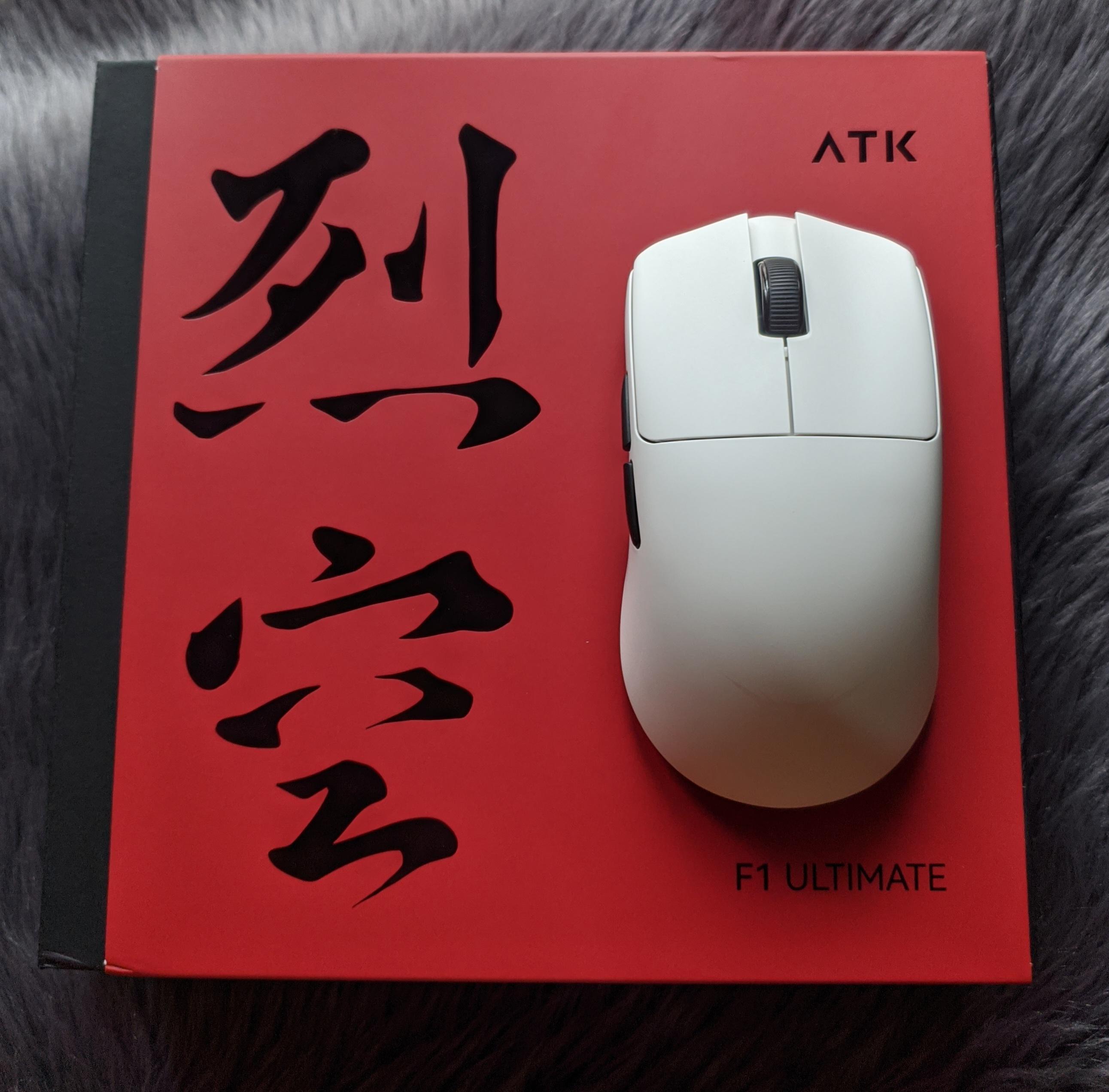 Unironically an endgame-level mouse (ATK F1 Ultimate) : r/MouseReview