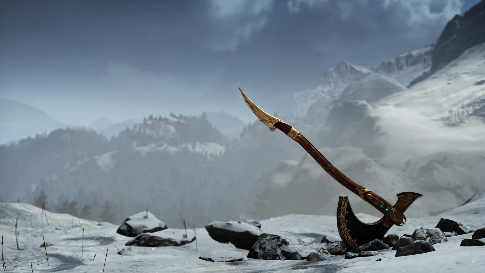 God of War The Leviathan Axe [1920x1080] wallpaper