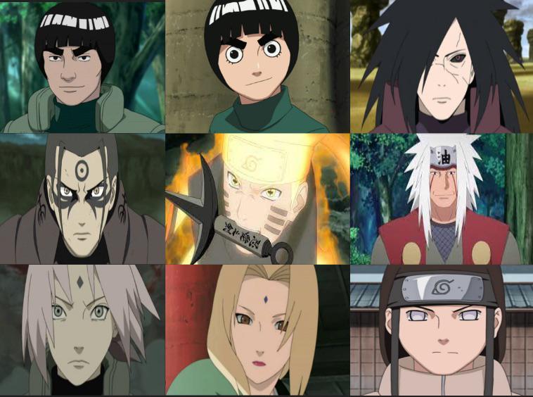 3x3 of the best Taijutsu users in Naruto. What do you think? r/Naruto