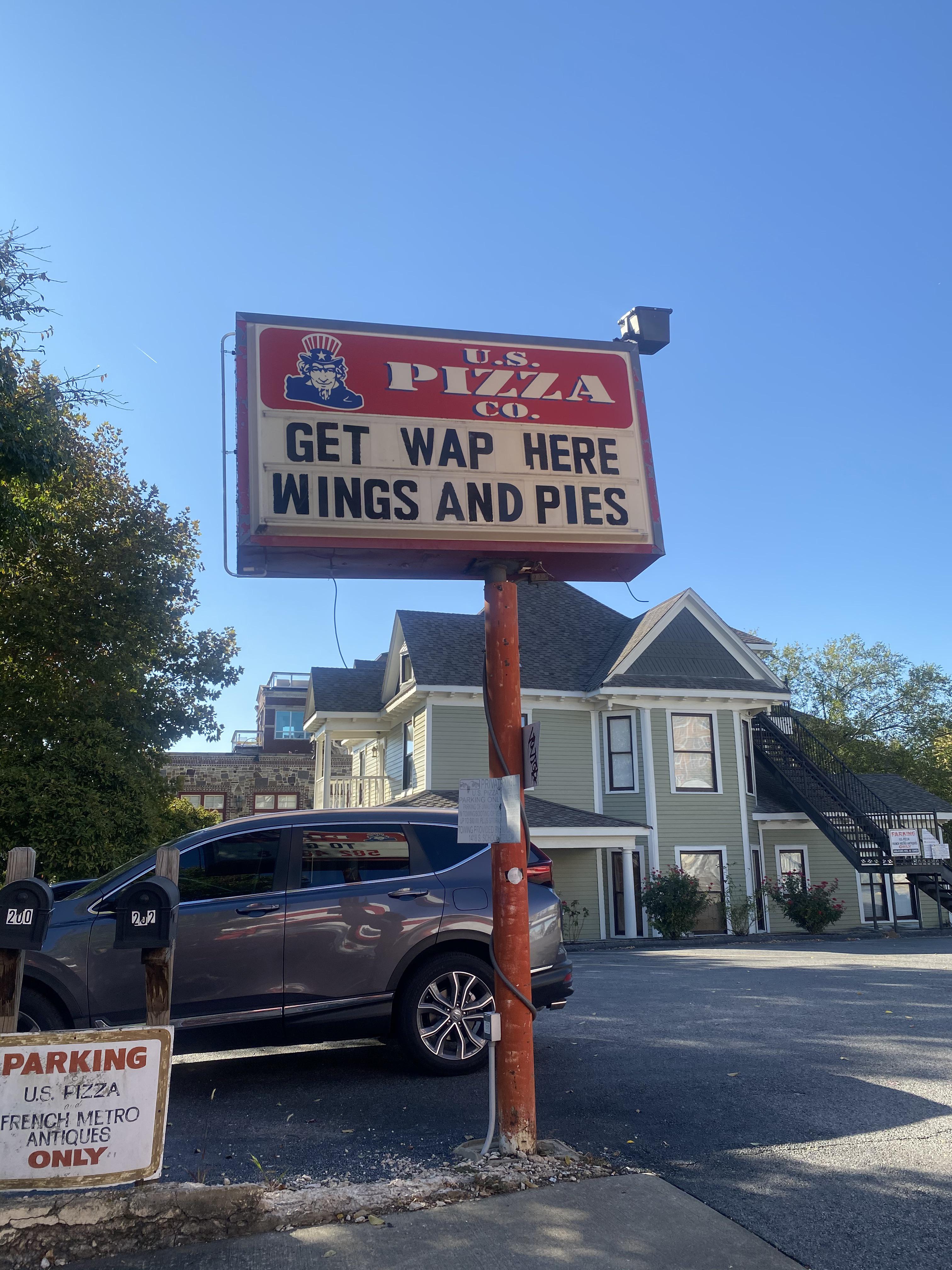 Local pizza joint here in Fayetteville Arkansas r/pics