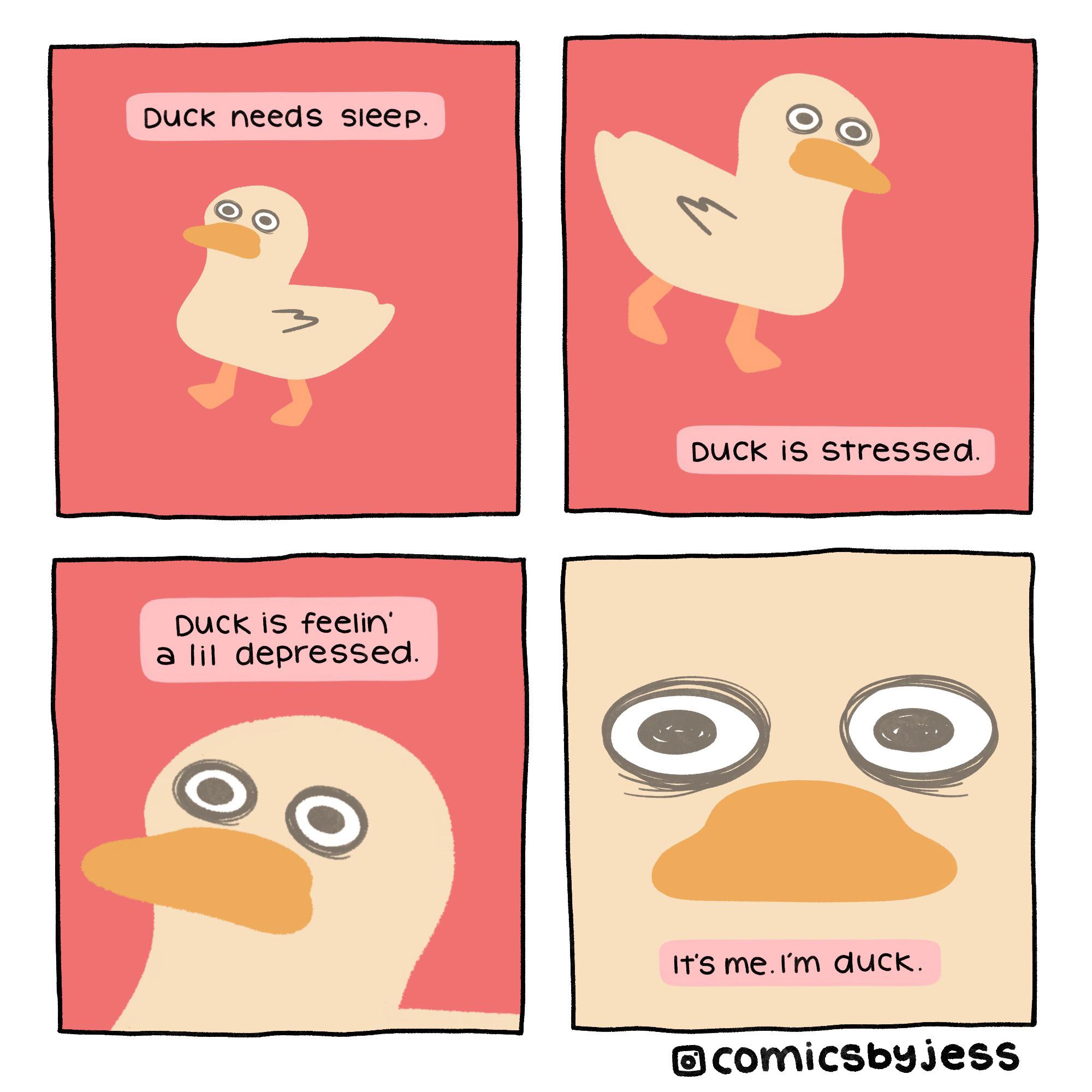 It???s me. I???m duck. [OC]