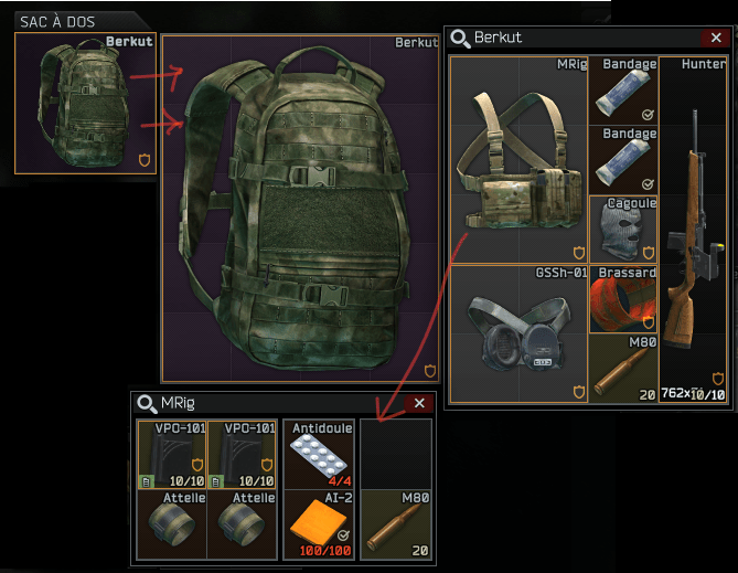 Useless tip you can make 'loadout presets' inside a bag to cut down on