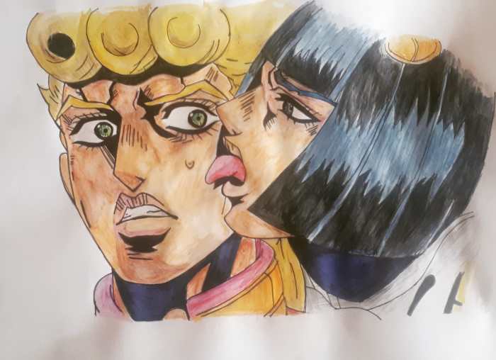 I drew Giorno and Buccellati. 😊 : r/JJBA I drew Giorno and Buccellati. 😊 : r/JJBA