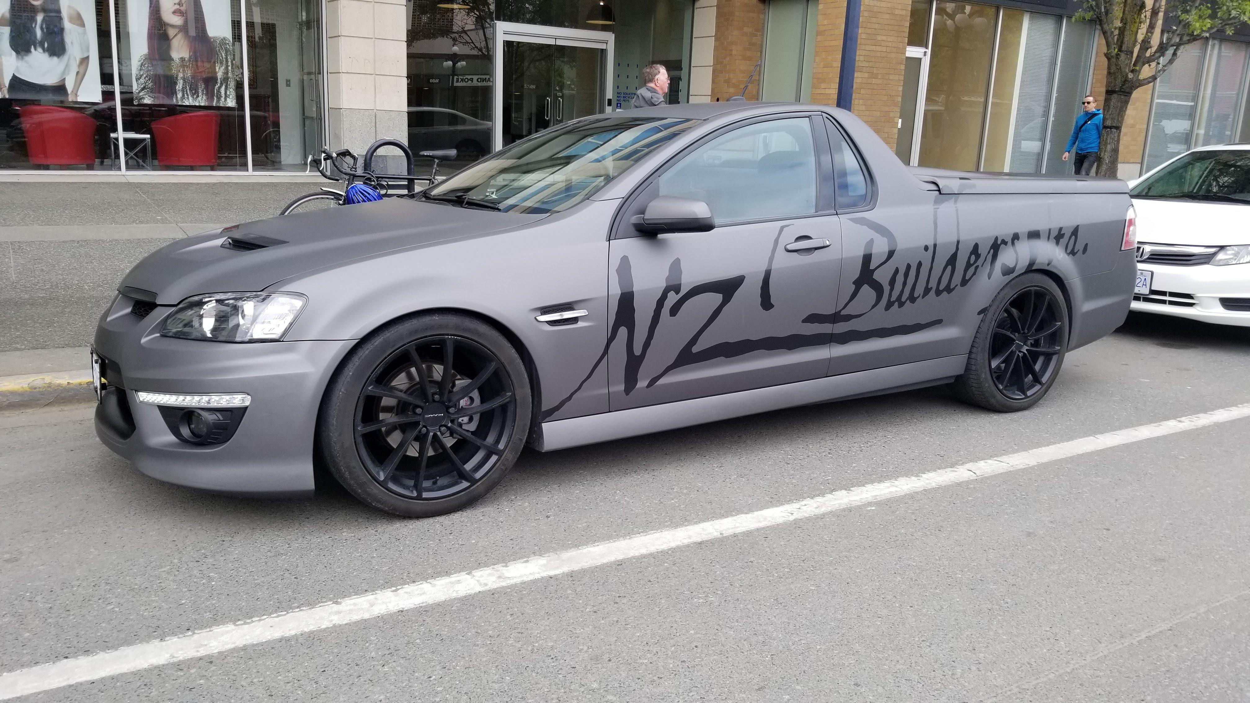 LHD Holden ute spotted in canada how? Holden