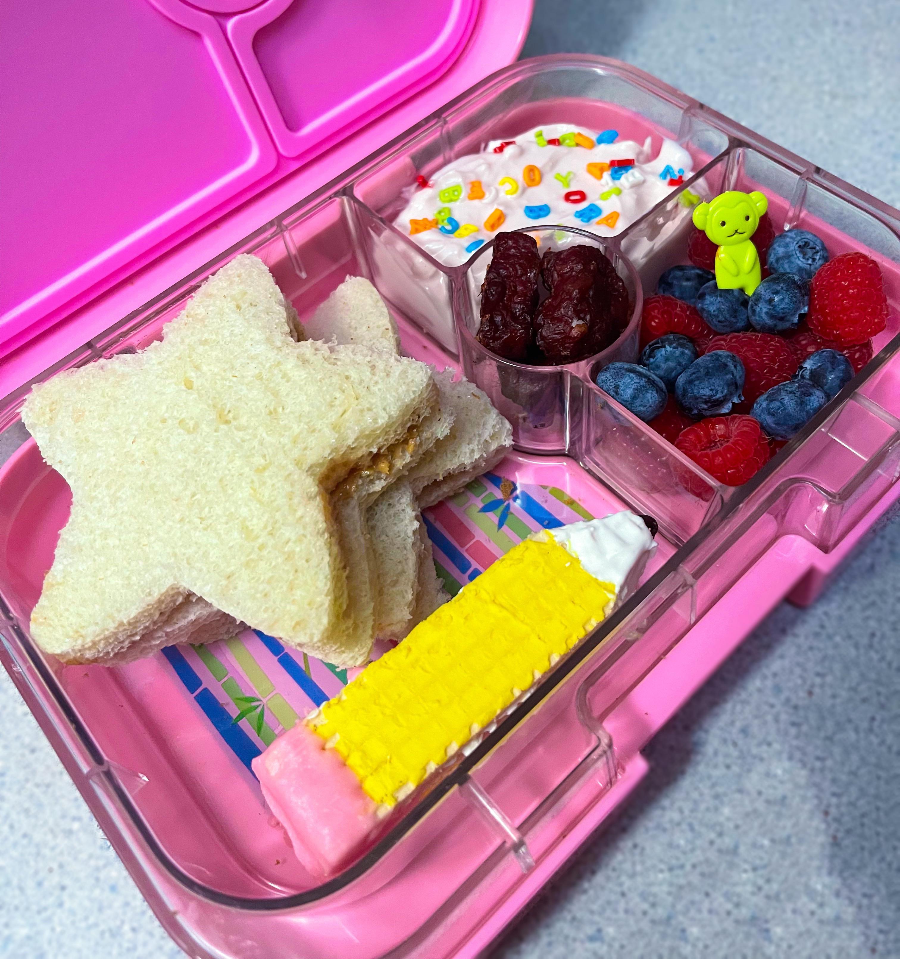 First Day of school lunch, and first bento box meal! r/Bento