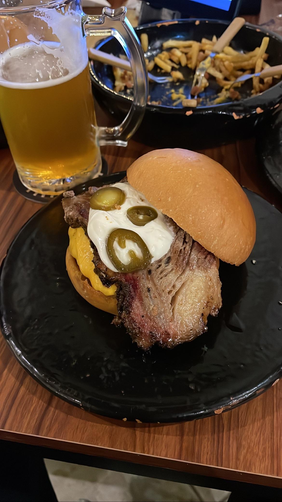 [I ate] Smoked brisket burger r/food