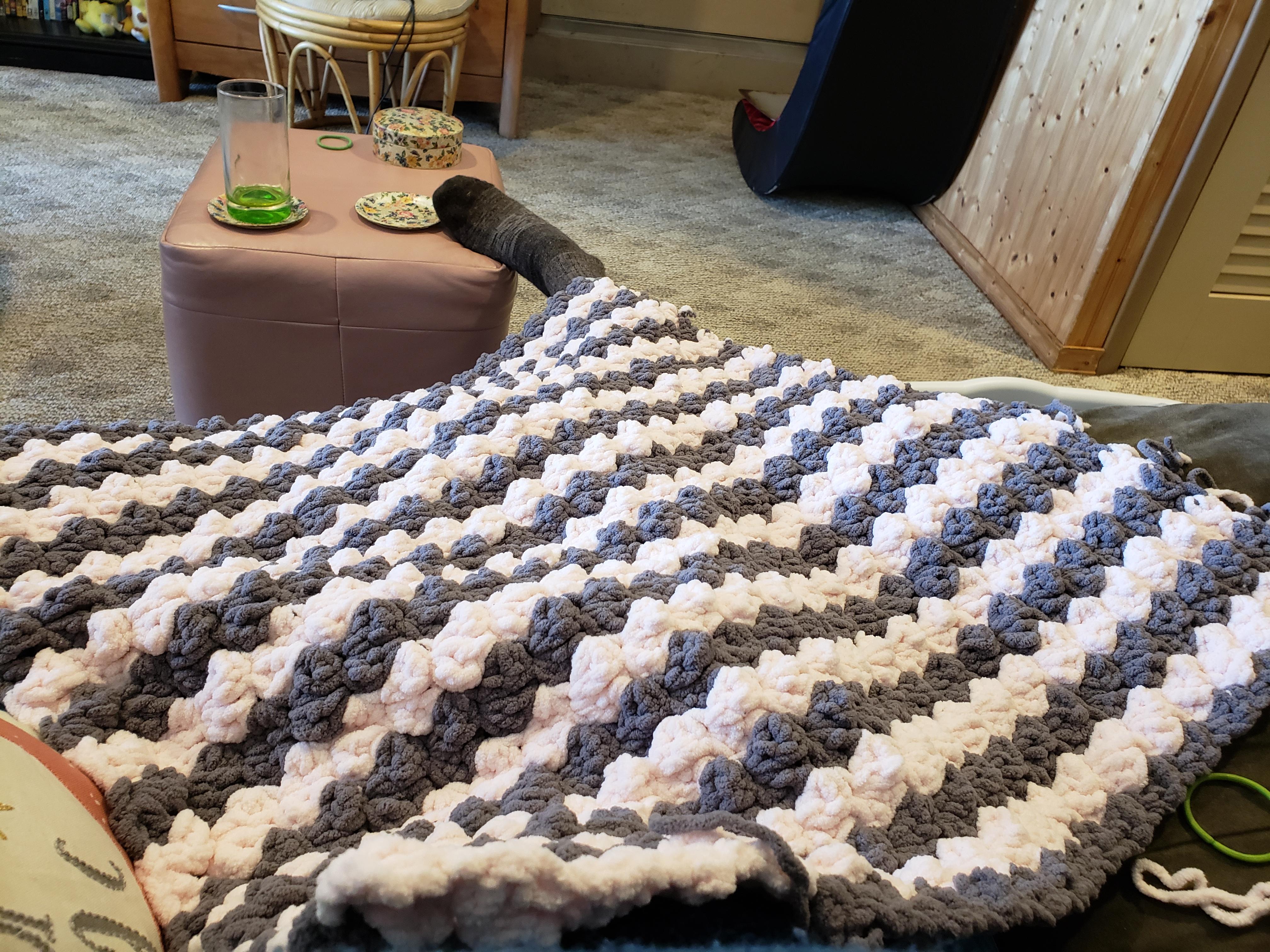 Baby blanket sizing? What's the preferred size? This is 28×26 r/crochet