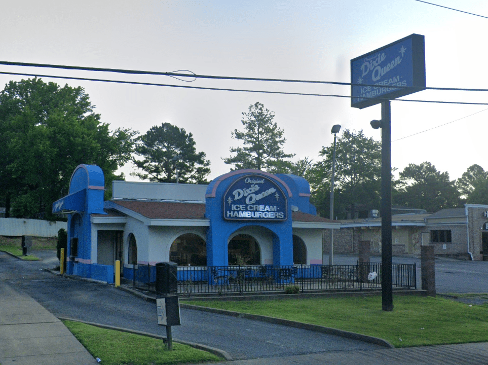 Former Taco Bell turned into "Dixie Queen" Memphis, Tennessee