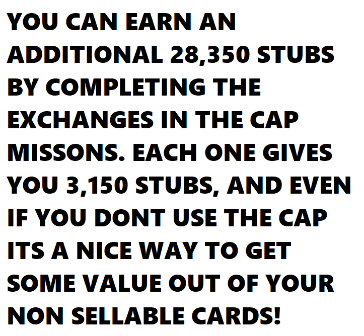 PSA FOR PEOPLE WITH A LOT OF COLLECTIONS DONE OR LOTS OF NOSELL CARDS