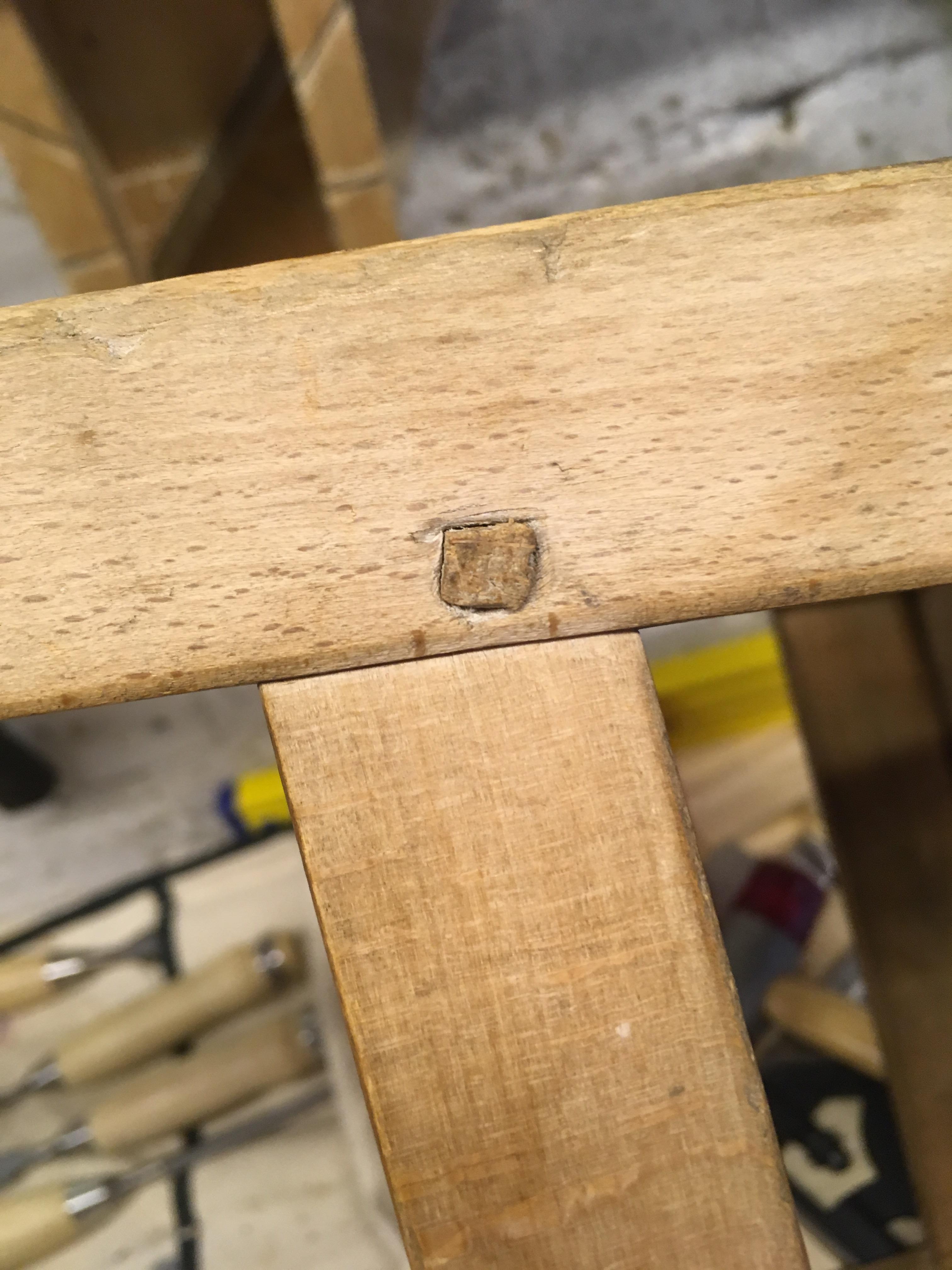 how to these dowels out? i want to reglue everything r/woodworking