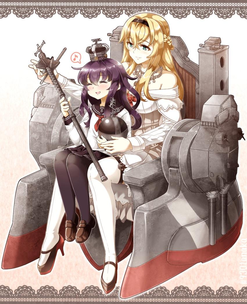 The Elegant Warspite and the Elephant Akatsuki KanMusu