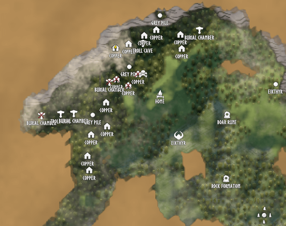 pCJApCC6HJ 14 Copper Deposits near spawn. Go forth to victory! r