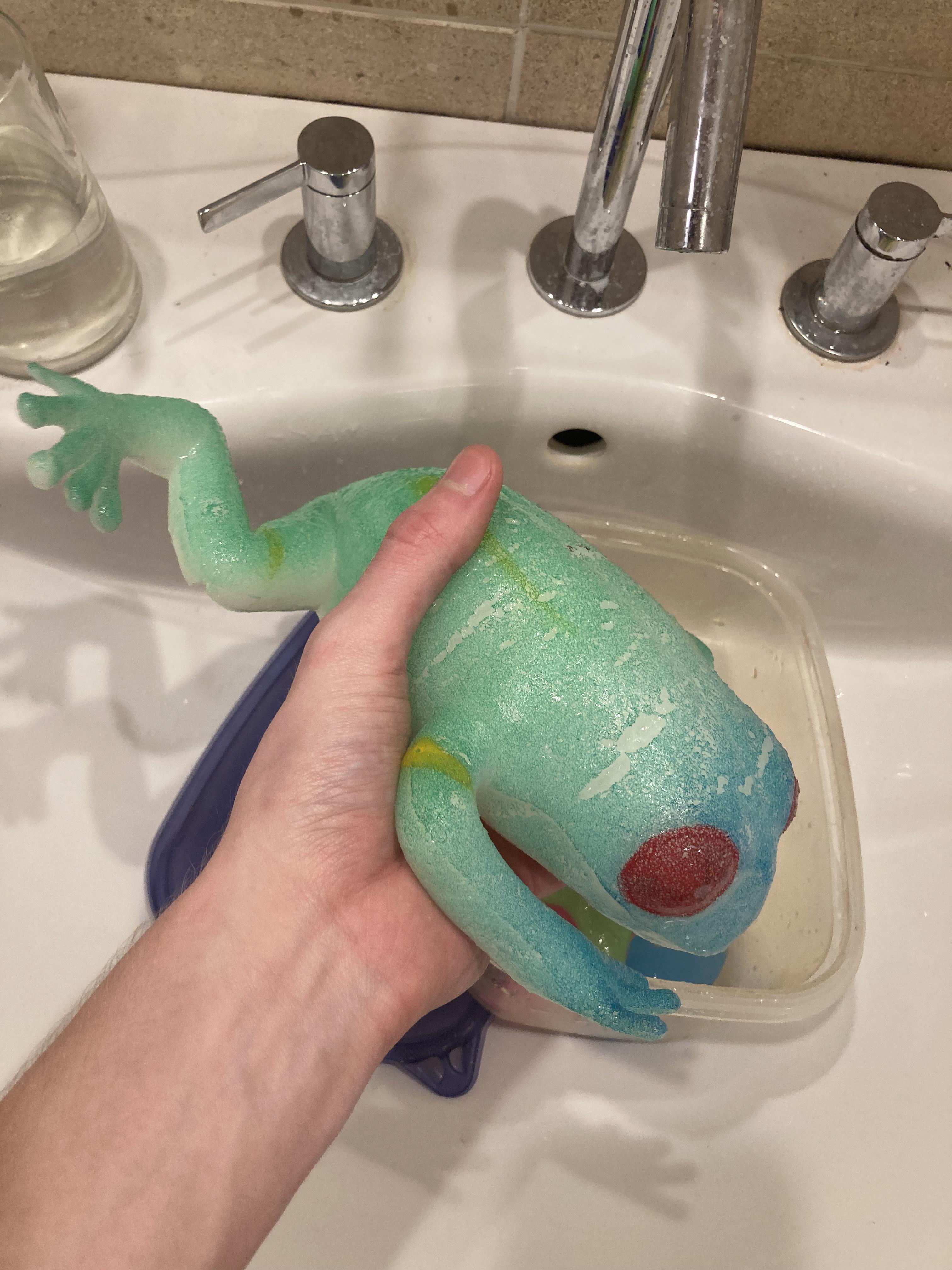 I found one of those magic grow animals from the 2000s that had