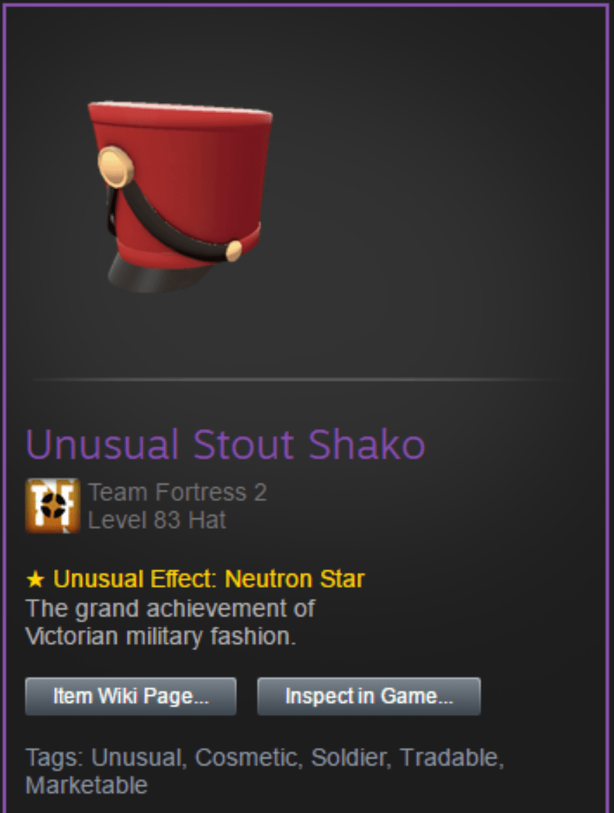 As someone who has been out of the loop, how much is this worth? r/tf2