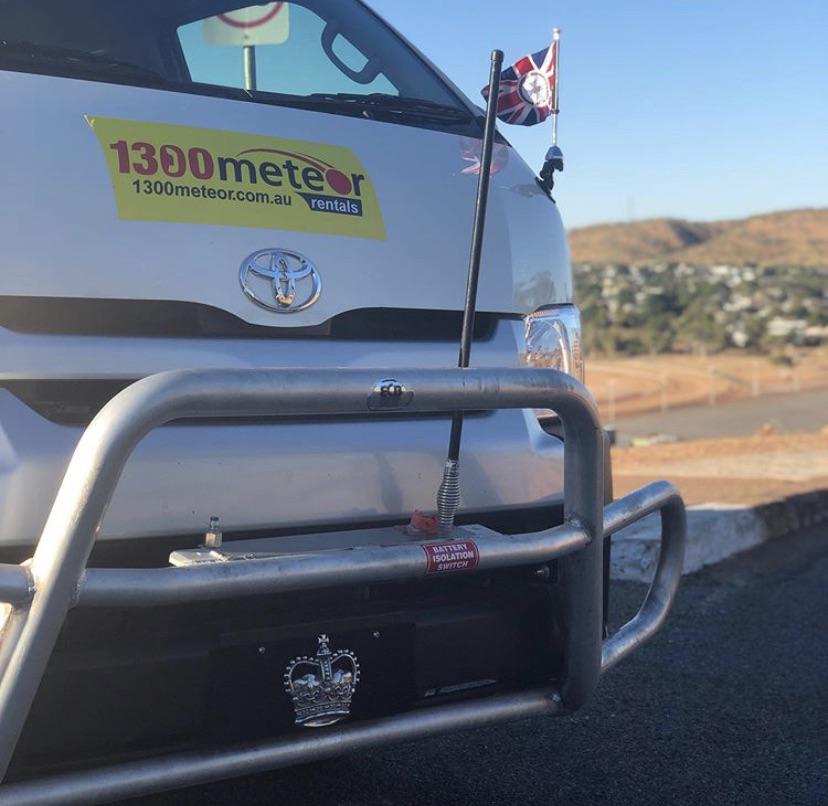 This is what happens when the Governor needs to use a rental van in remote Qld r/brisbane