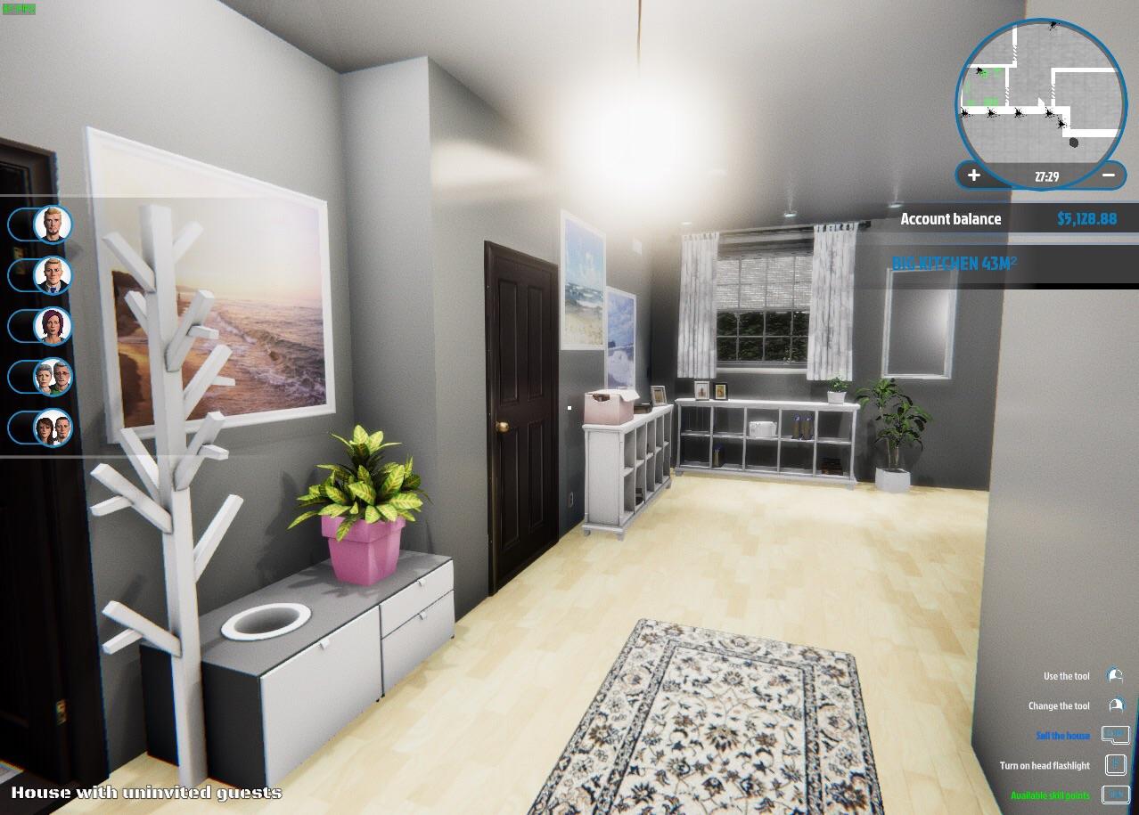 First house flip hallway design r/HouseFlipper