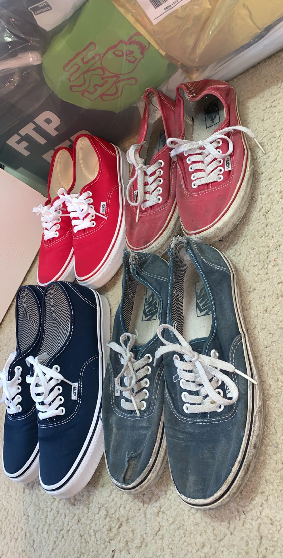 More 11yr old pairs from highschool . Memorabilia of you will. r/Vans