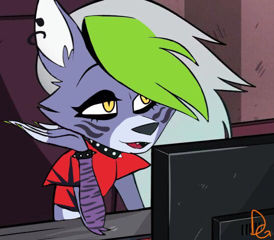 Helluva Boss Roxanne Edit fivenightsatfreddys