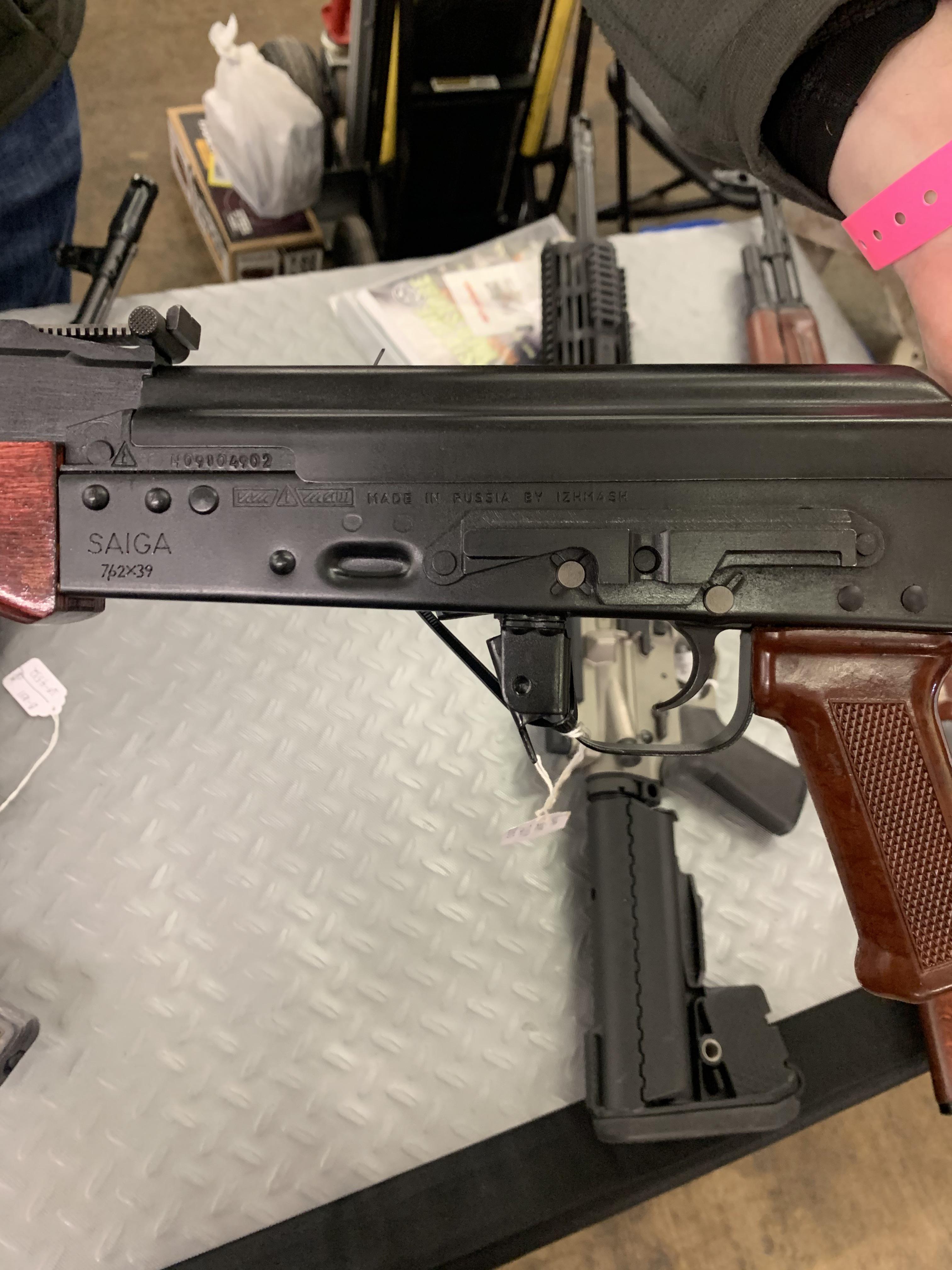 I recently bought my first AK ever being a front trunnion stamped, 2009